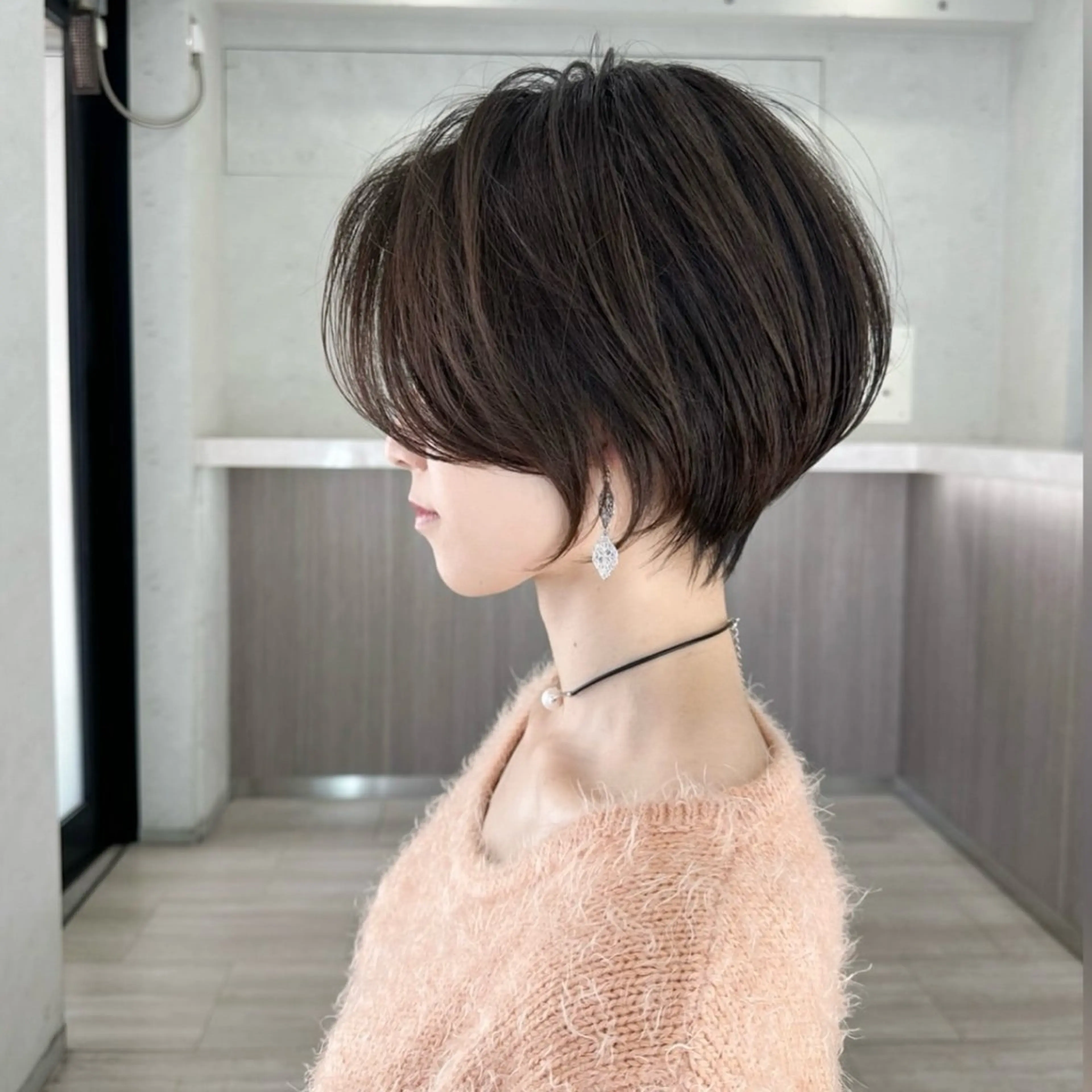 ショート 艶カラー/ヘアセット 着付け　ふうか　渋谷のヘアスタイル