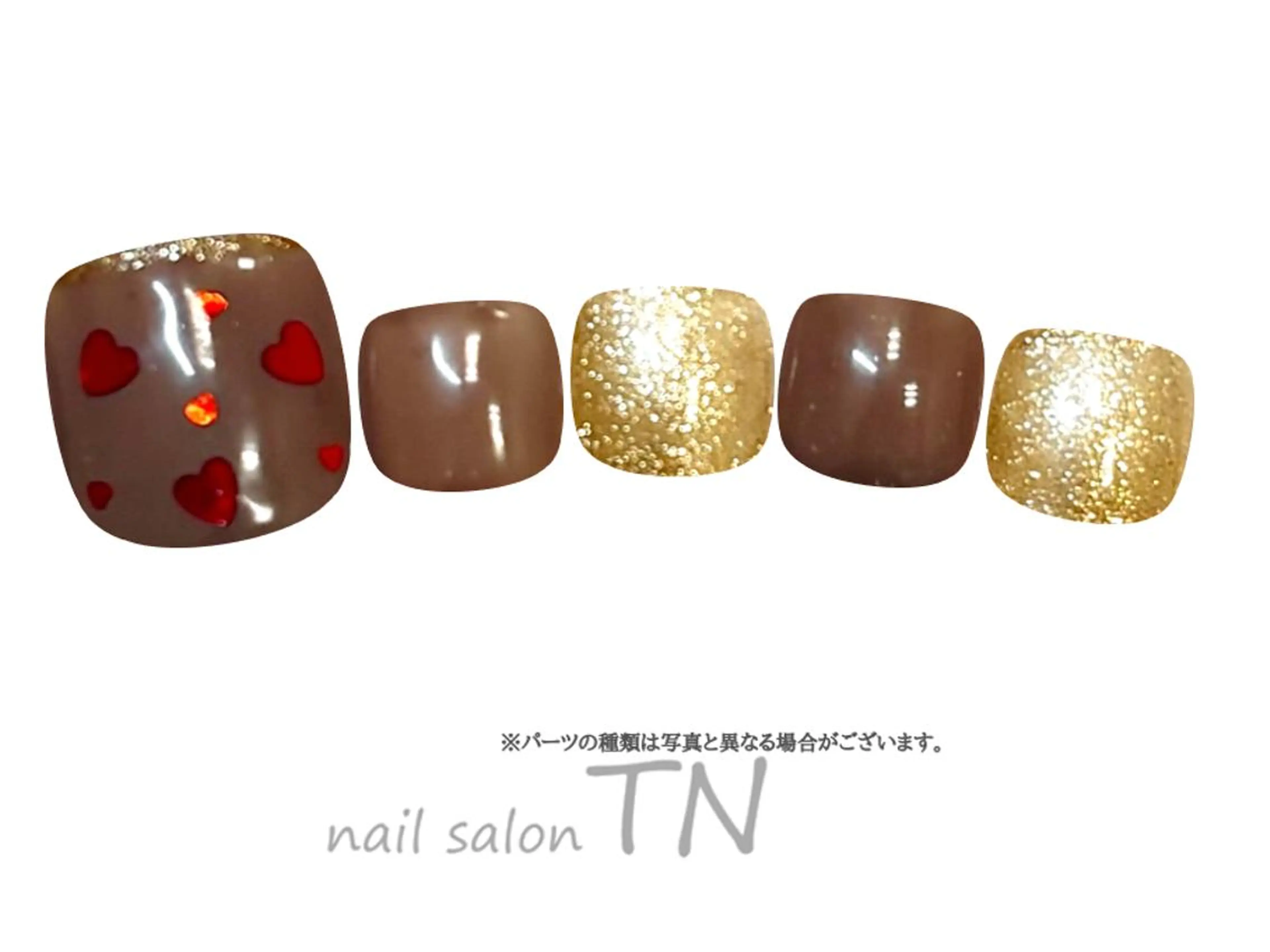 ネイル フットネイル 矢川 まどかのネイルデザイン