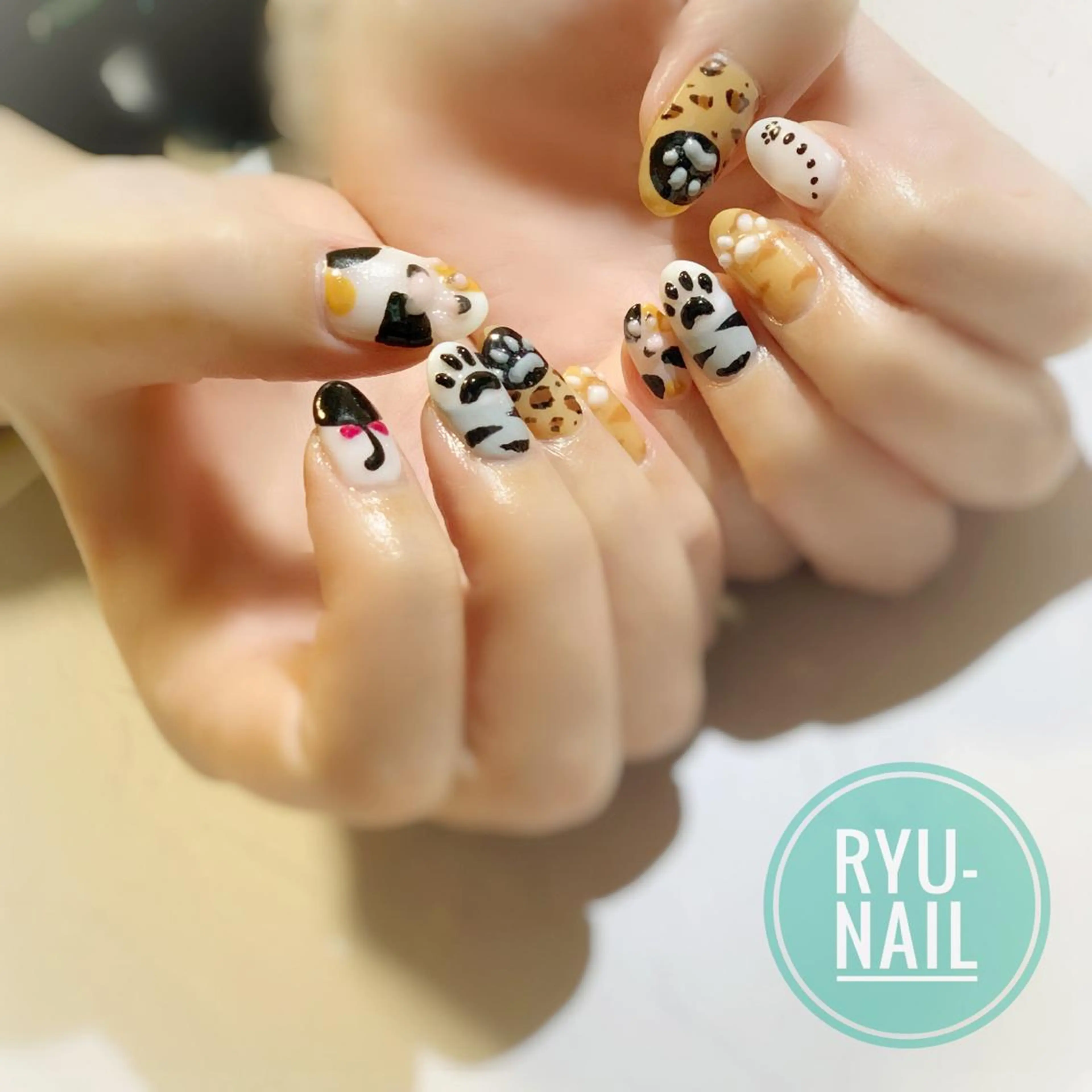 ネイル ハンドネイル Ryu-nail所属・Ryu-nail 對馬　琴美のネイルデザイン