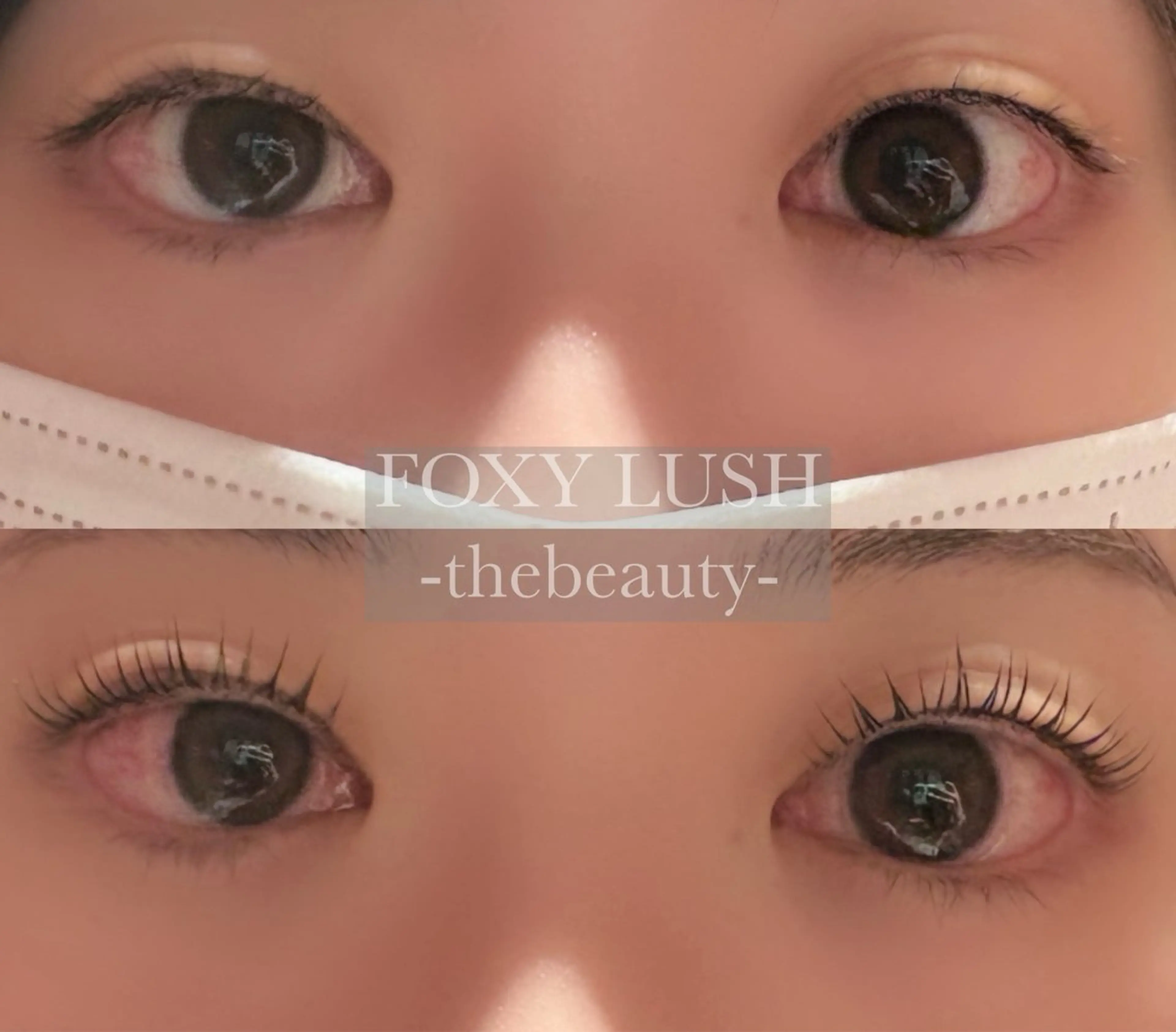 マツエク・マツパ パリジェンヌラッシュリフト FOXYLASH Hoichiのマツエク・マツパデザイン
