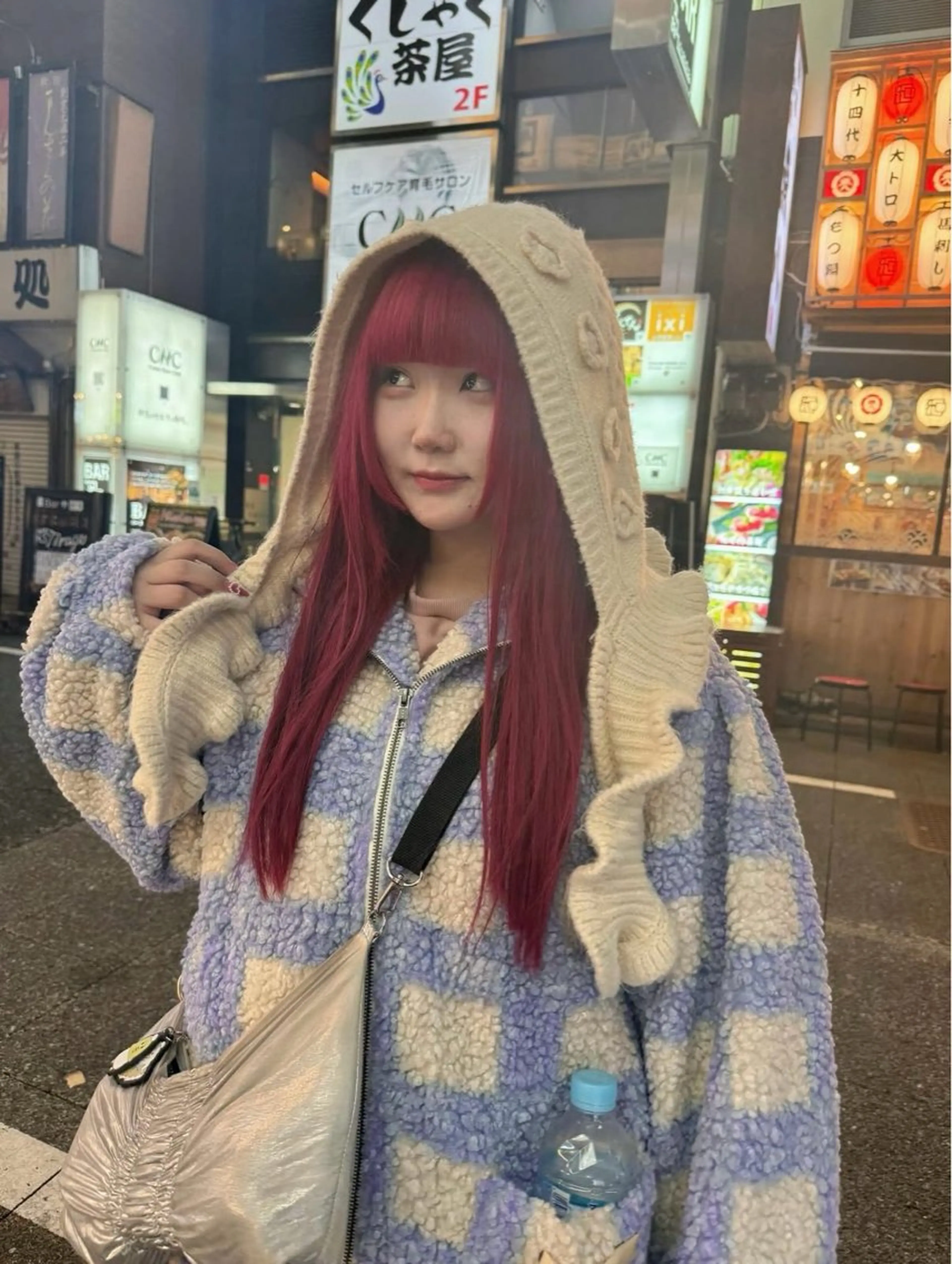 ロング カラー ヘアアレンジ BROWN nakano所属・mina 🐈‍⬛ ラフな似合わせヘアのヘアスタイル