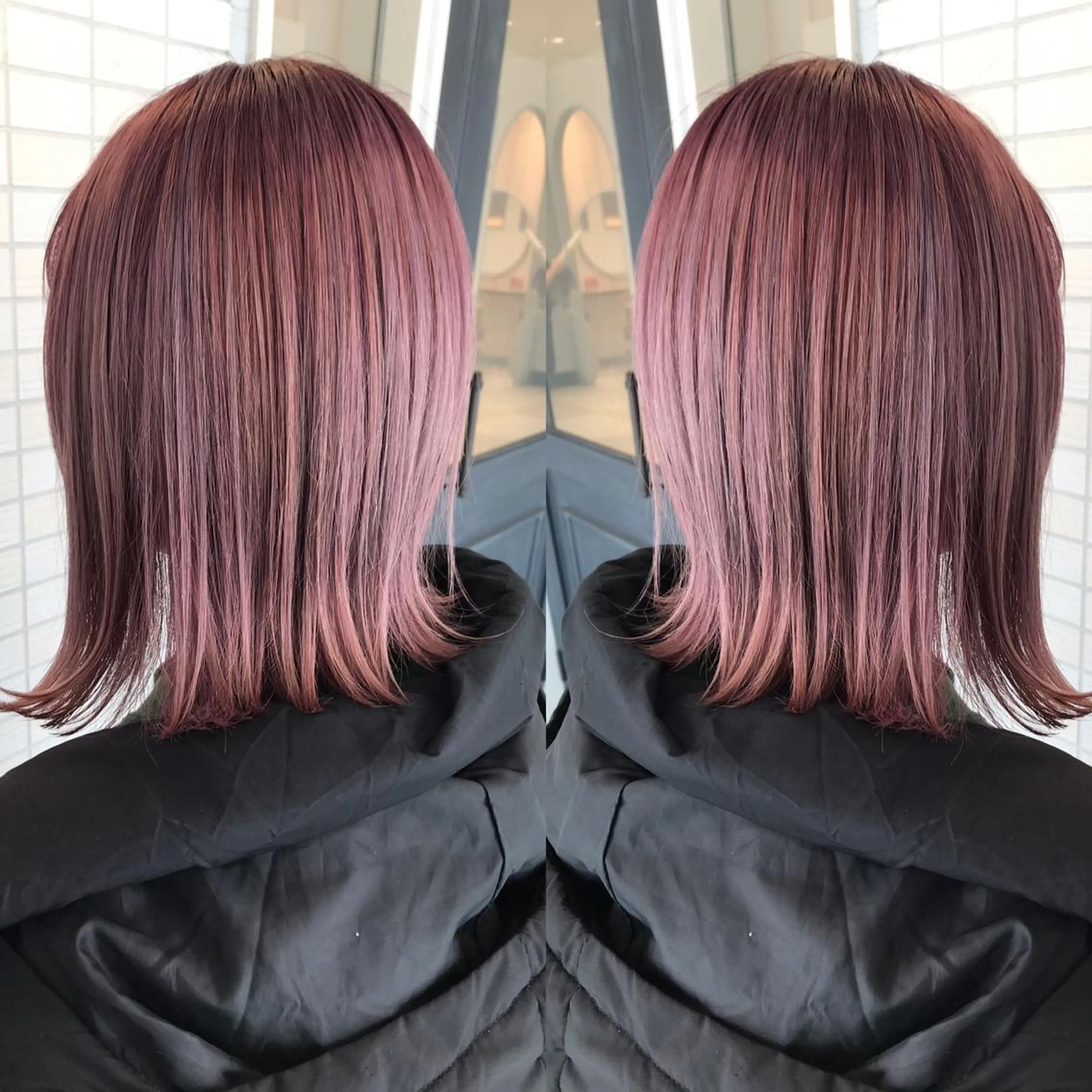 ミディアム カラー Livnaリヴナ立川所属・レイヤー/ハイライト /立川/赤池宏隆のヘアスタイル