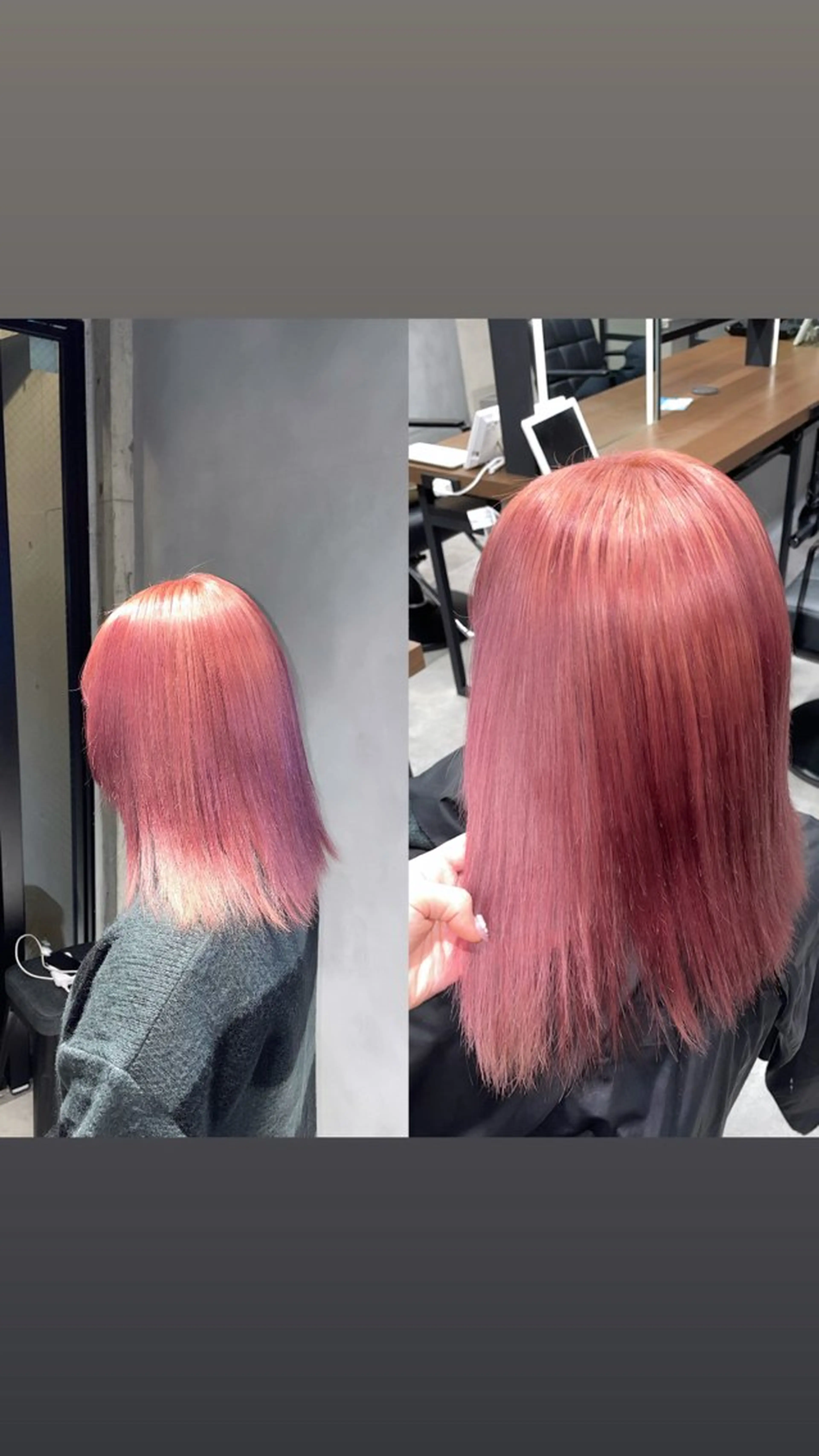 カラー ブリーチ ケアブリーチ 暖色/ハイトーン/ カラー/HBLのヘアスタイル