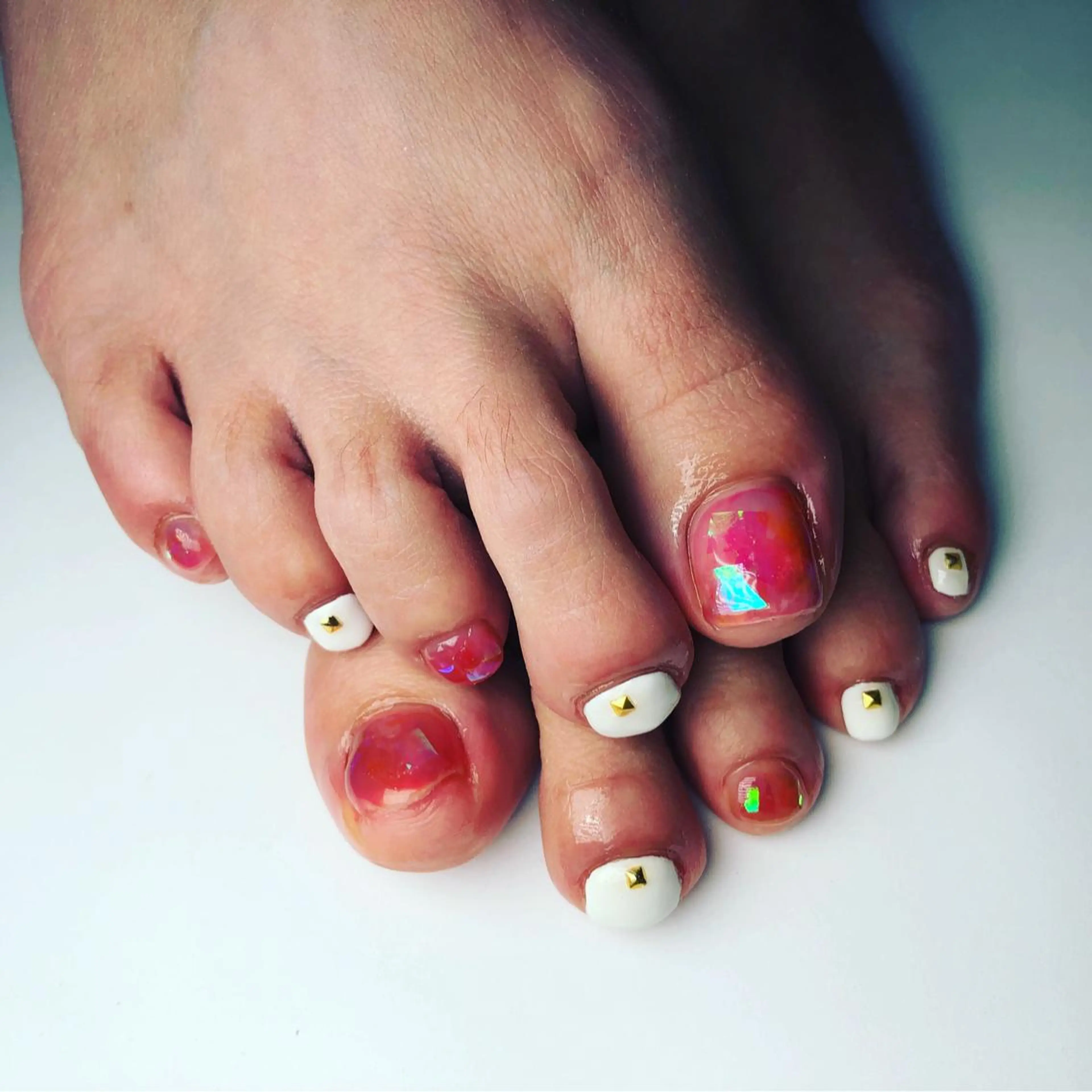 ネイル フットネイル gui amichanのネイルデザイン