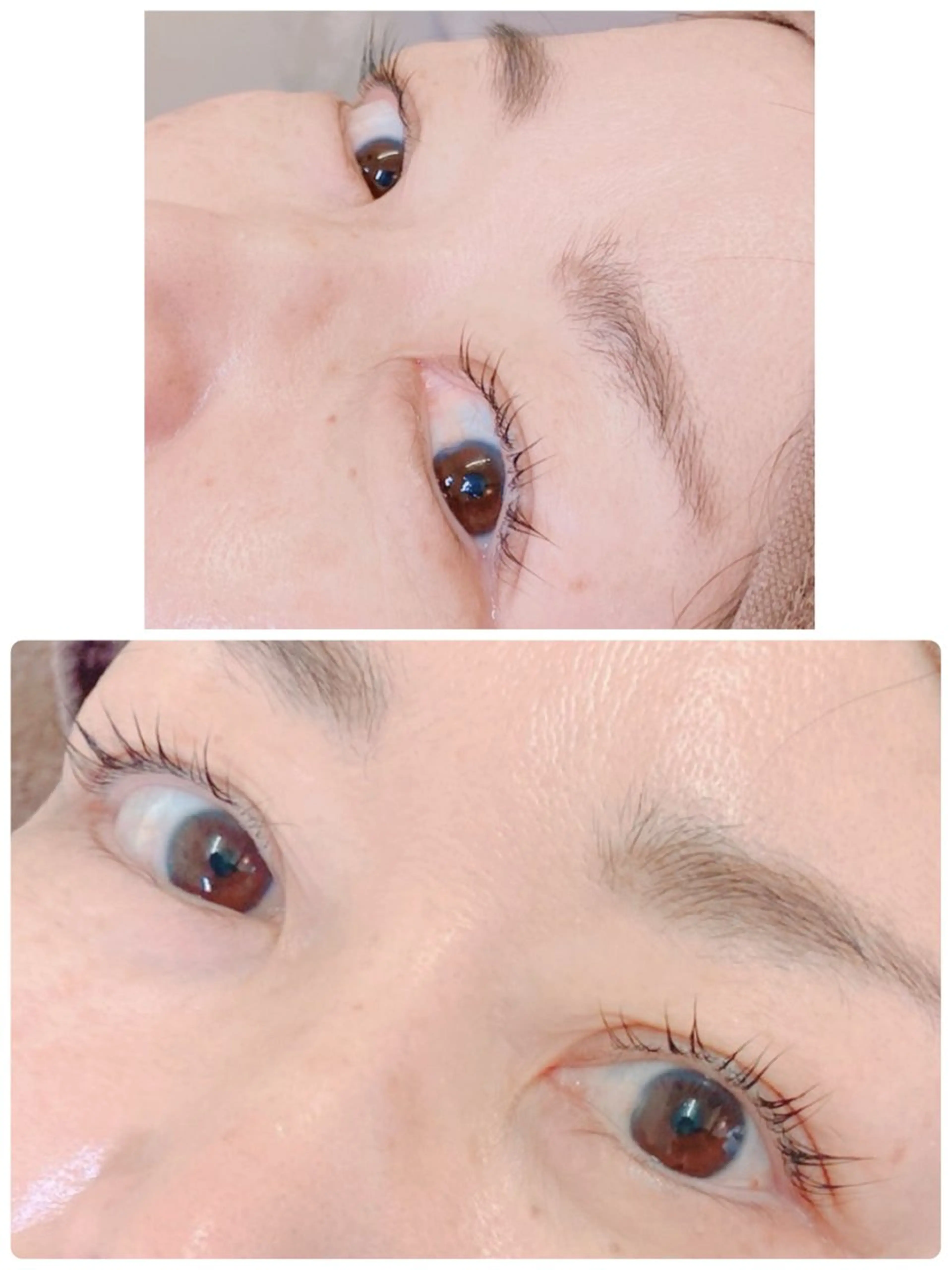 マツエク・マツパ 一重×まつ毛パーマ Perl blueの眉毛・アイブロウイメージ