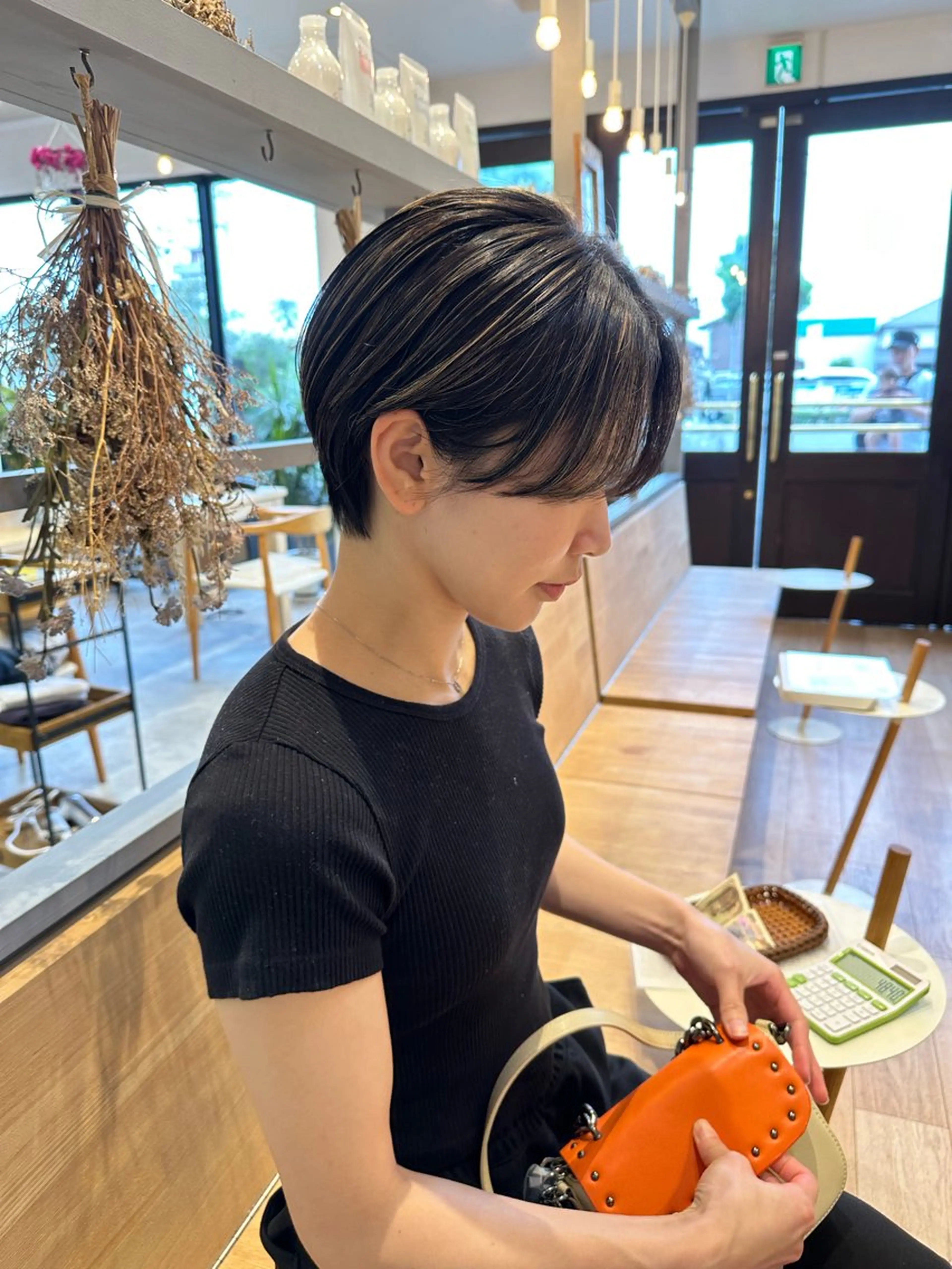 ショート 丸みショート ショートヘア 中西 未有のヘアスタイル