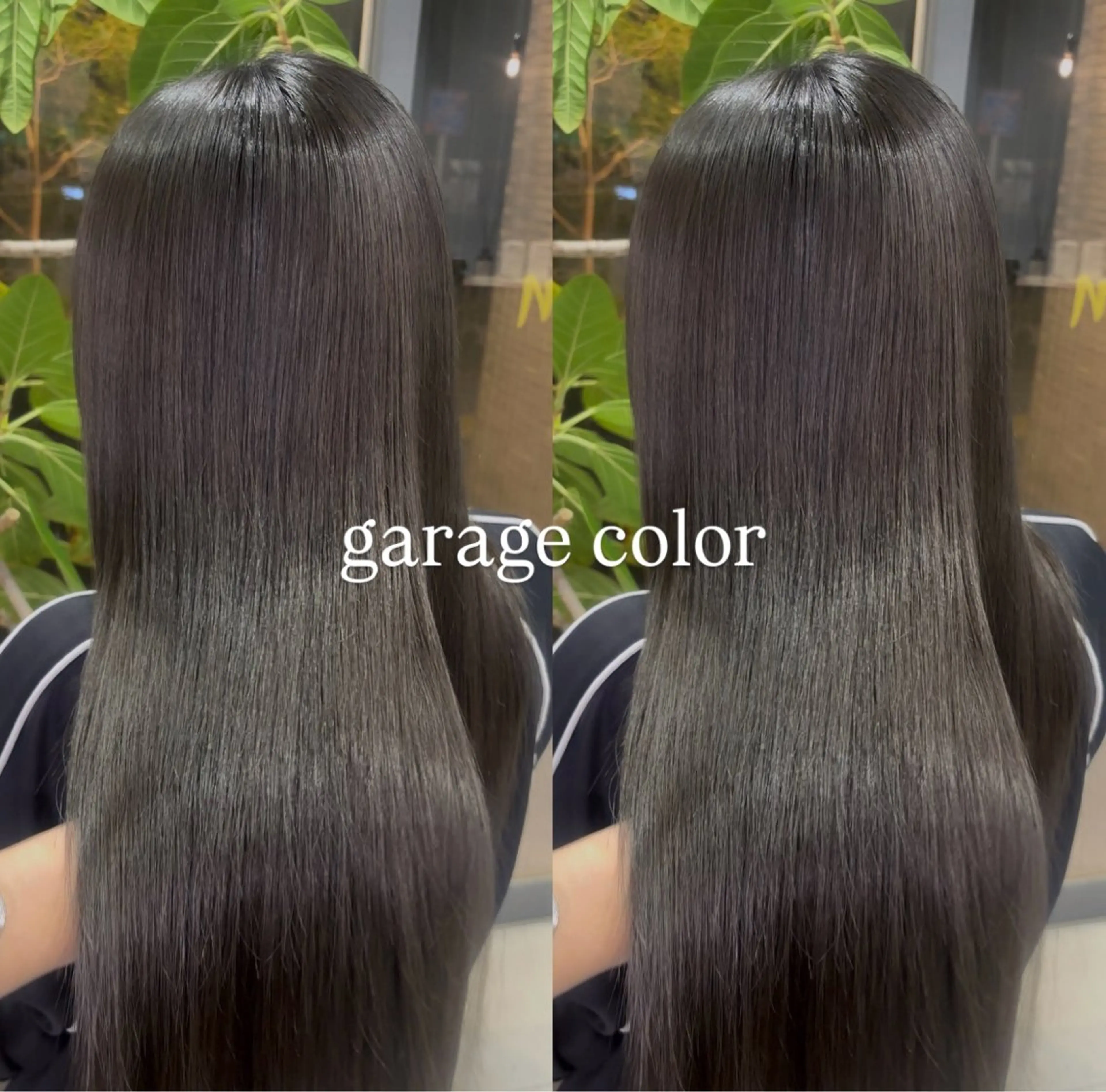 カラー ヘアカラー 🐈‍⬛JUMI /透明感カラー/🩶のヘアスタイル