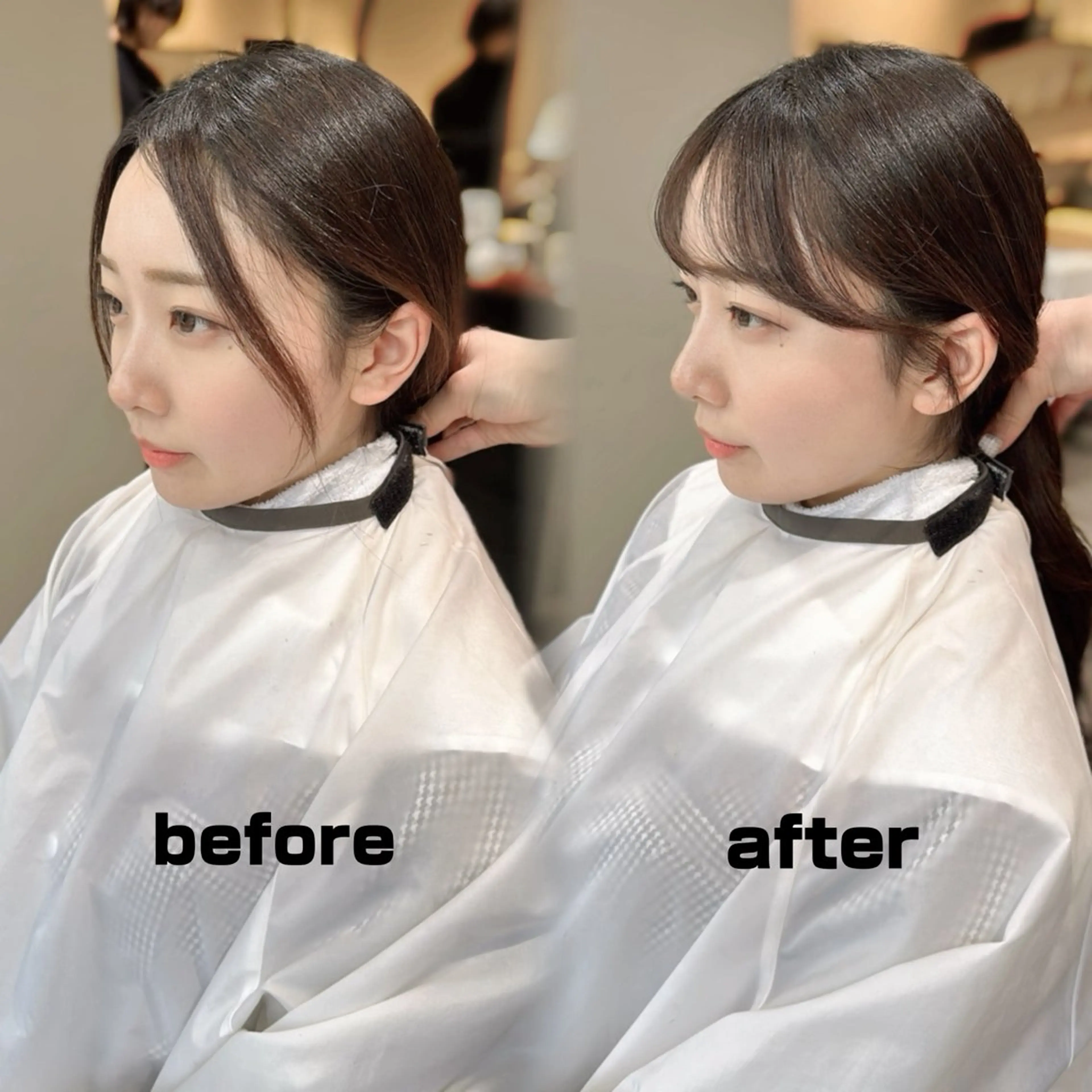 ロング カラー 平尾 樹里のヘアスタイル