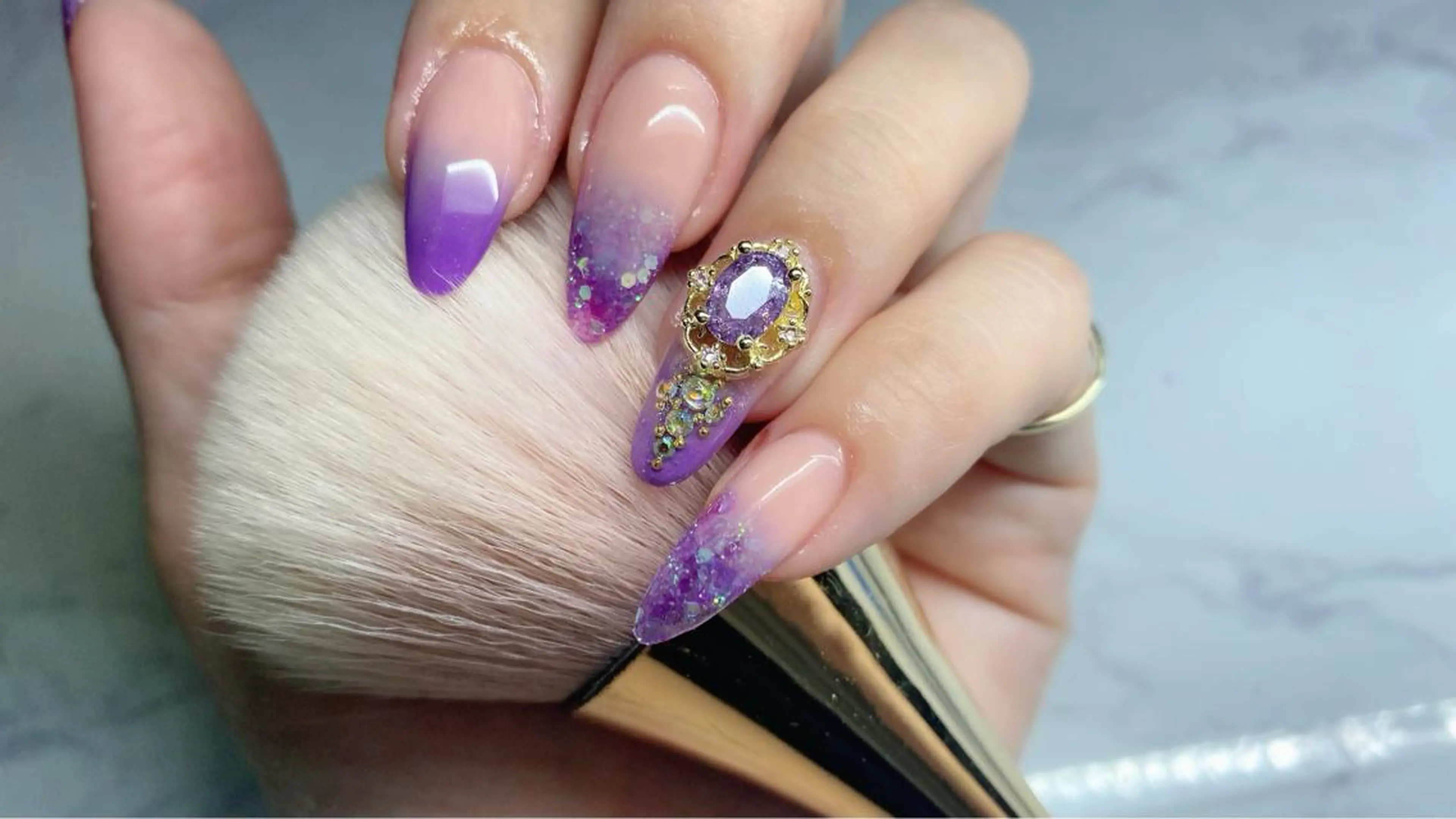 ネイル グラデーション スカルプネイル Era nailのネイルデザイン