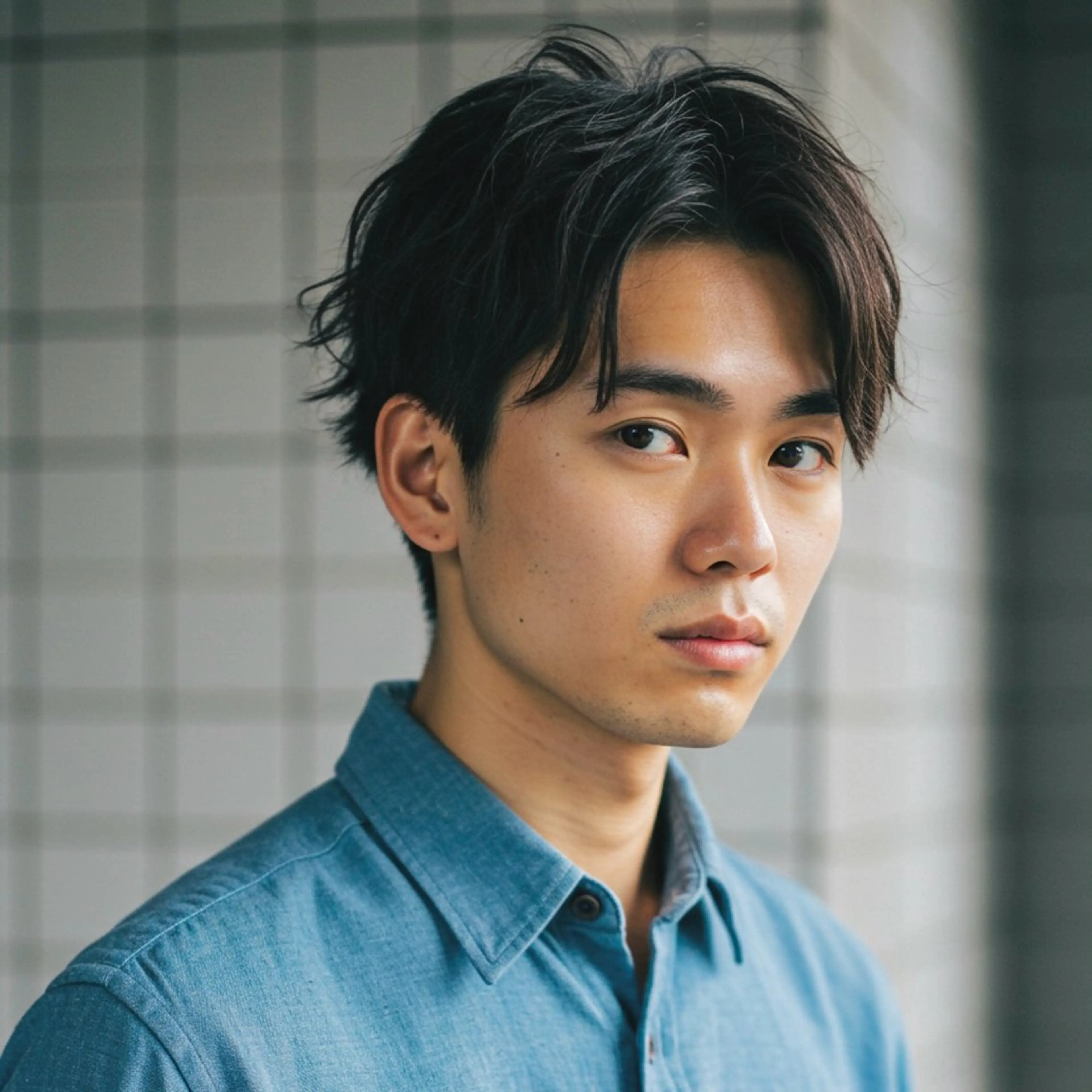 ショート カラー パーマ メンズ フェザーパーマ メンズ韓国風 メンズメッシュ メンズパーマ ツーブロック 🎸メンズ/パーマ/ ショート🎸工藤達哉のヘアスタイル