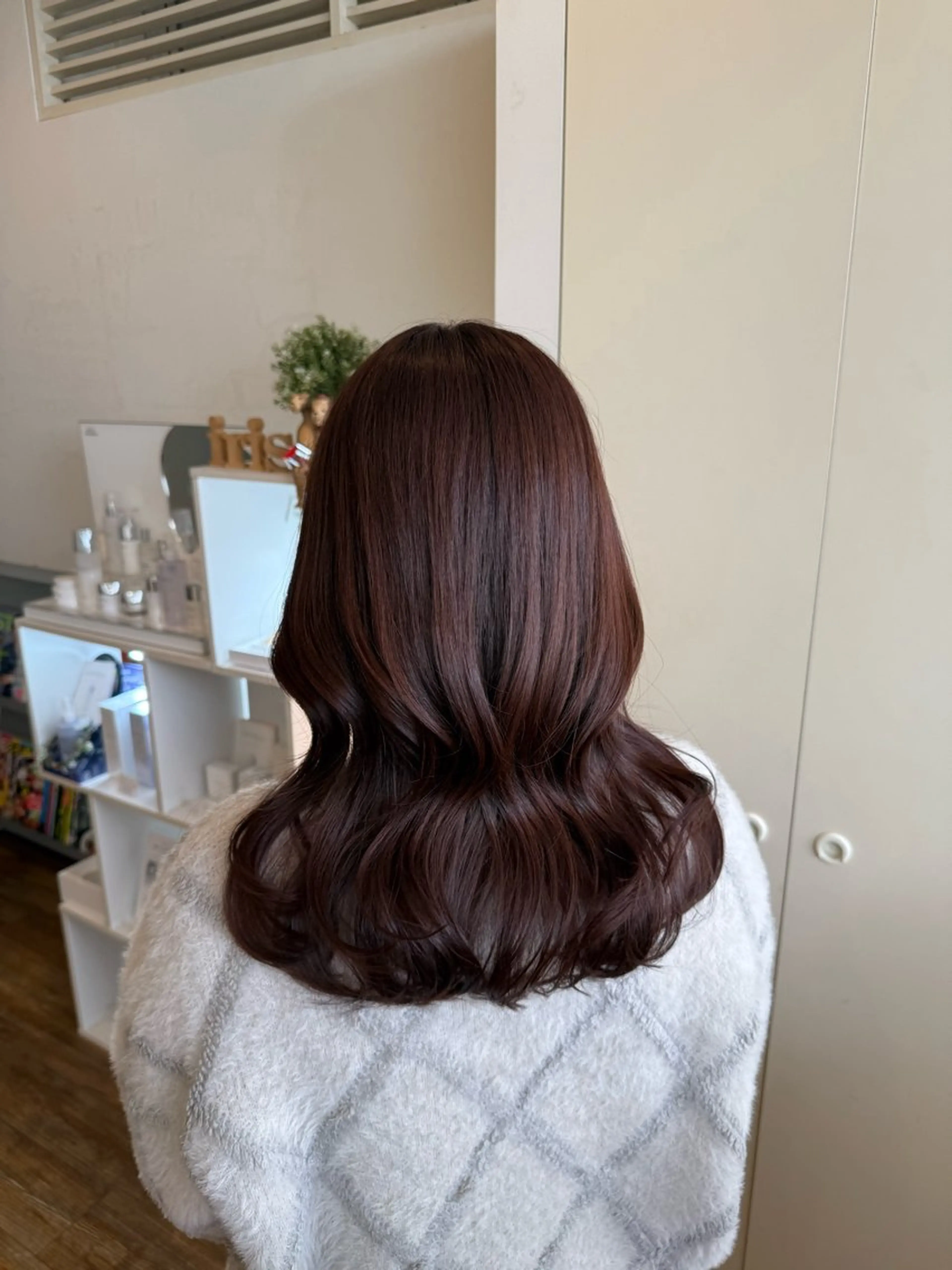 ロング カラー カット ヘアカラー トリートメント 竹添 有梨沙のヘアスタイル