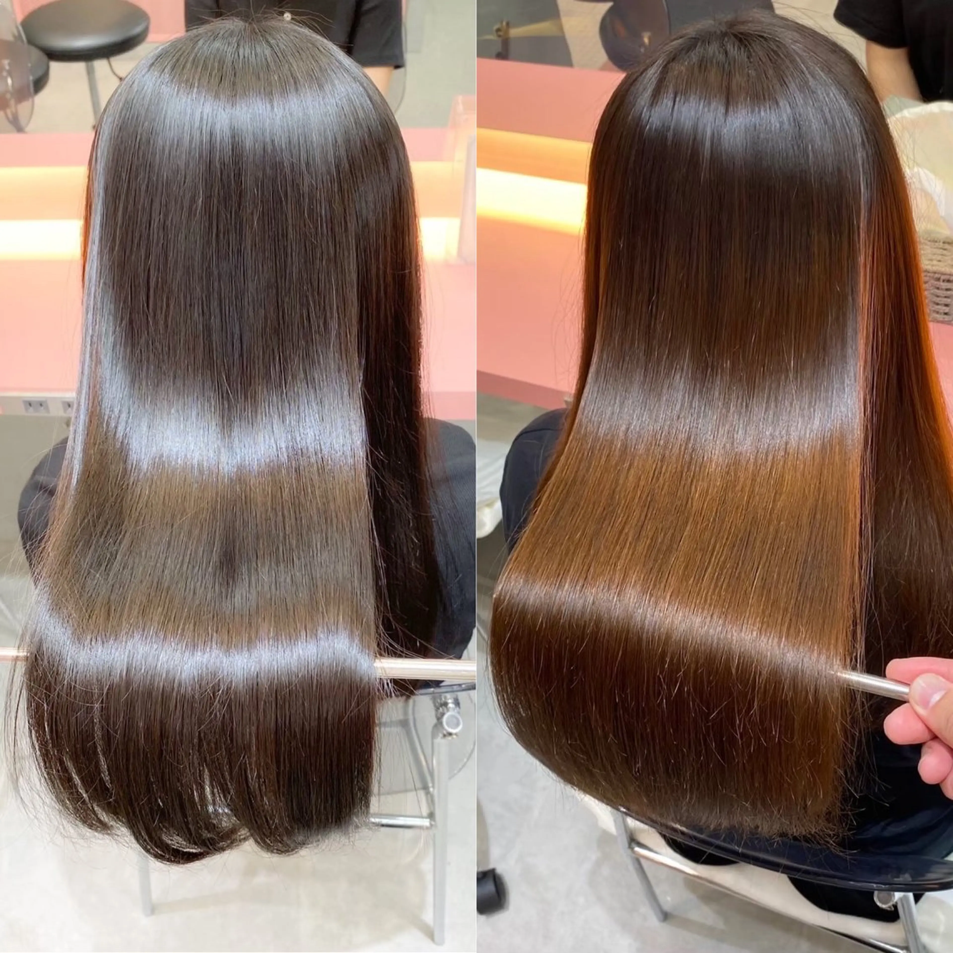 ロング カット ヘアカラー 縮毛矯正 トリートメント 池袋/似合わせ/縮毛 髪質改善【ugen】のヘアスタイル