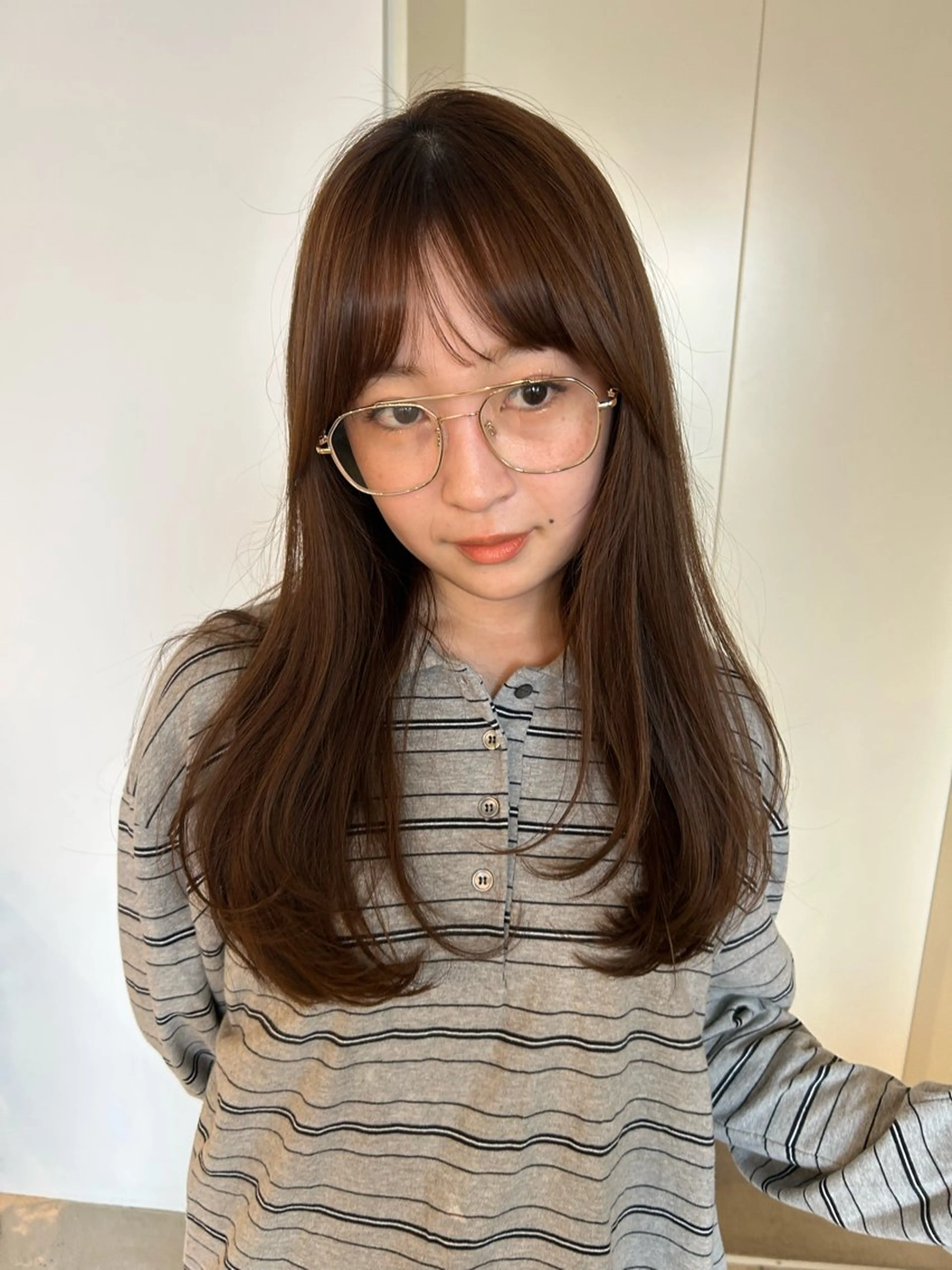 ミディアム レイヤーカット 無料カットモデル募集 / 涼 乃のヘアスタイル