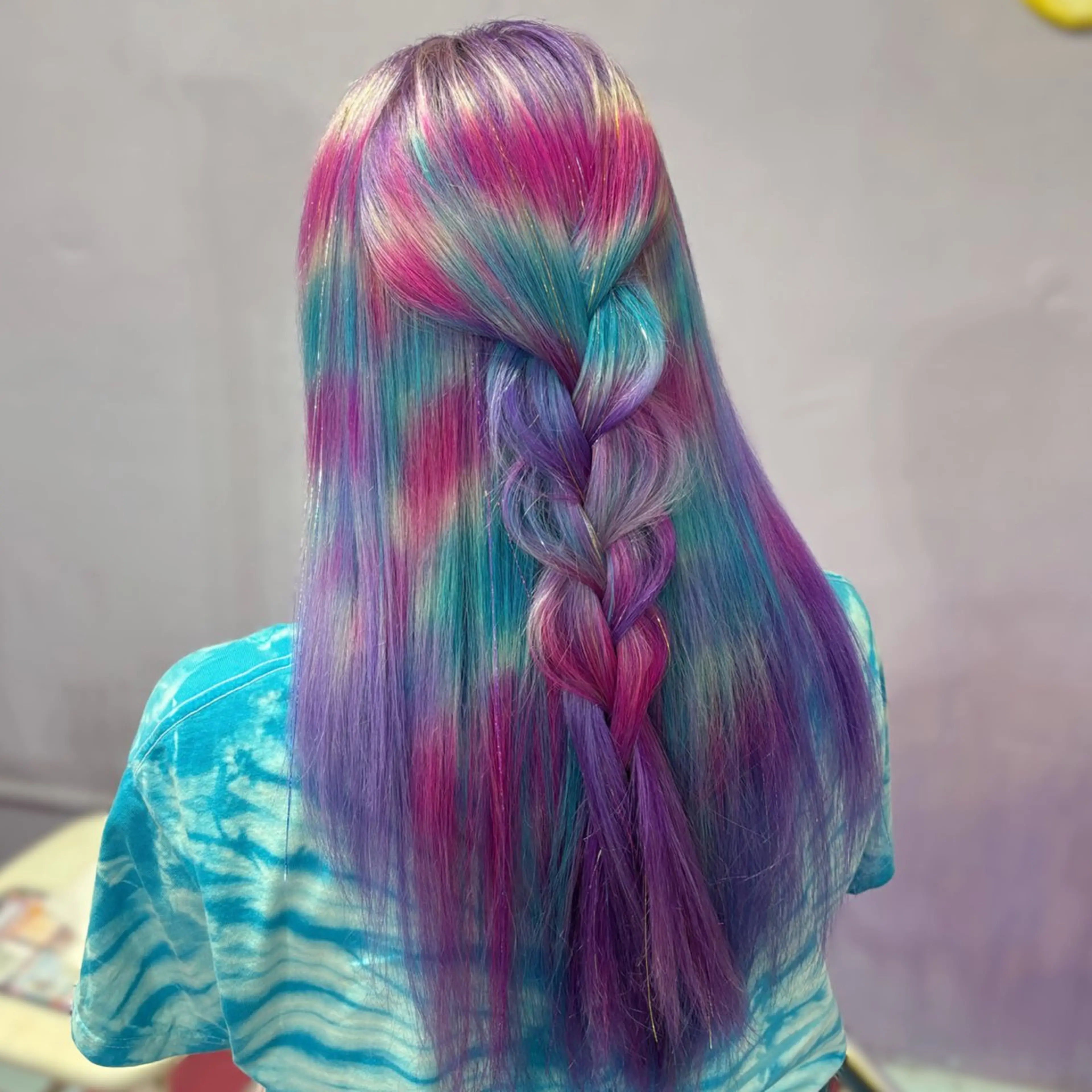 ♡🌈派手髪にしたい方コチラ🌟♡【1ブリーチ＋カラーバター】の写真