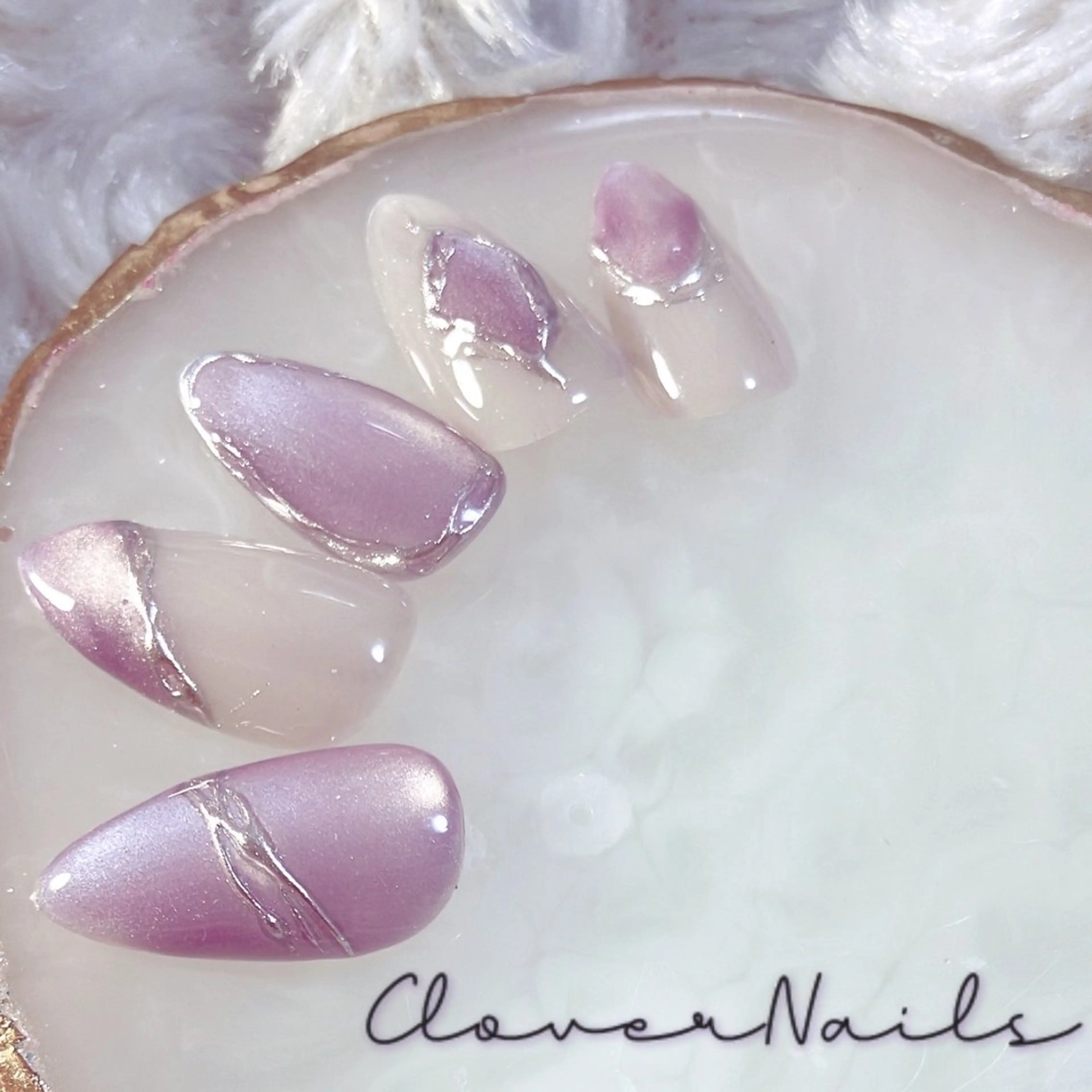 ネイル ハンドネイル 自宅ネイルサロン クロバーネイルのネイルデザイン