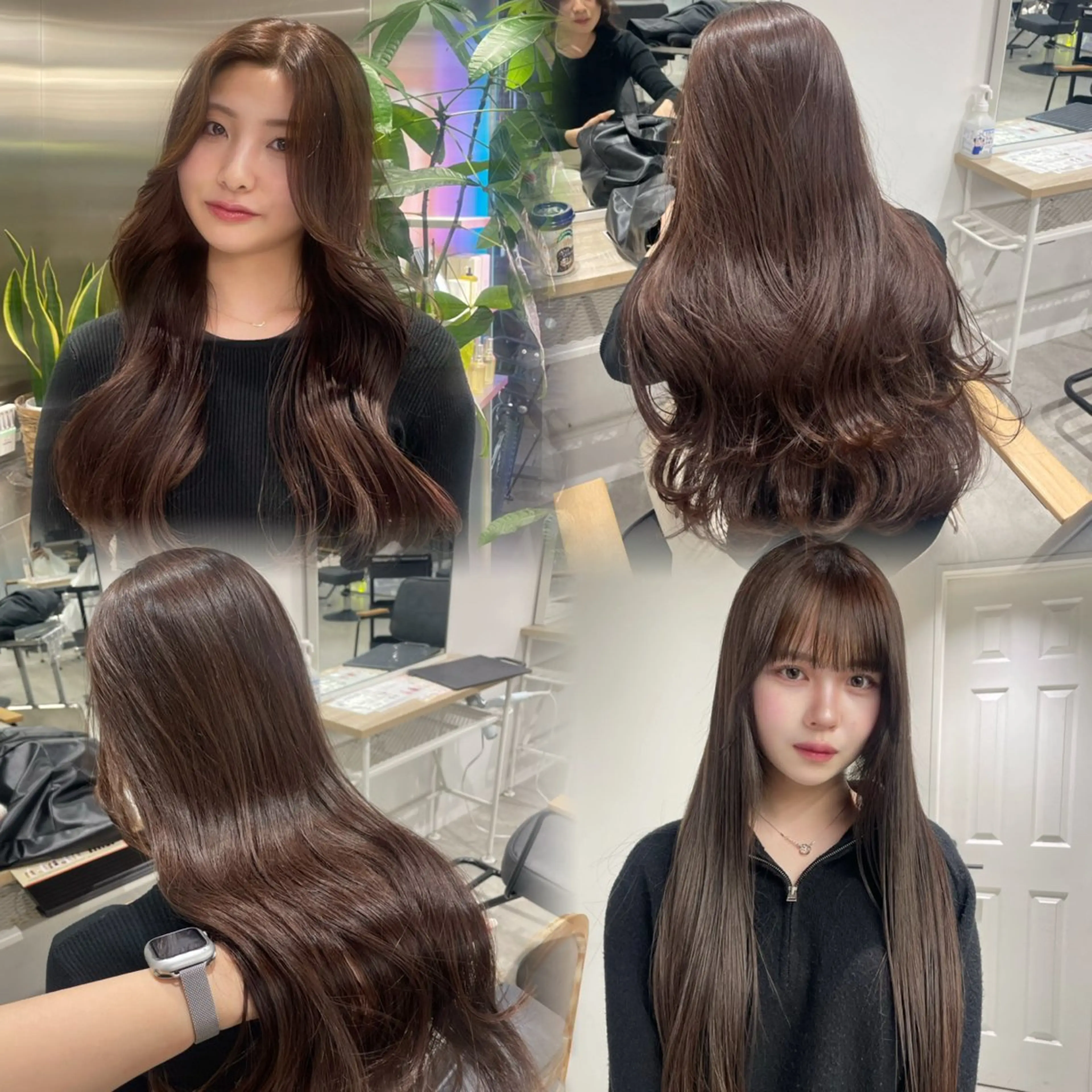 カラー クルミ/ 💕ワンホンネイルのネイルデザイン