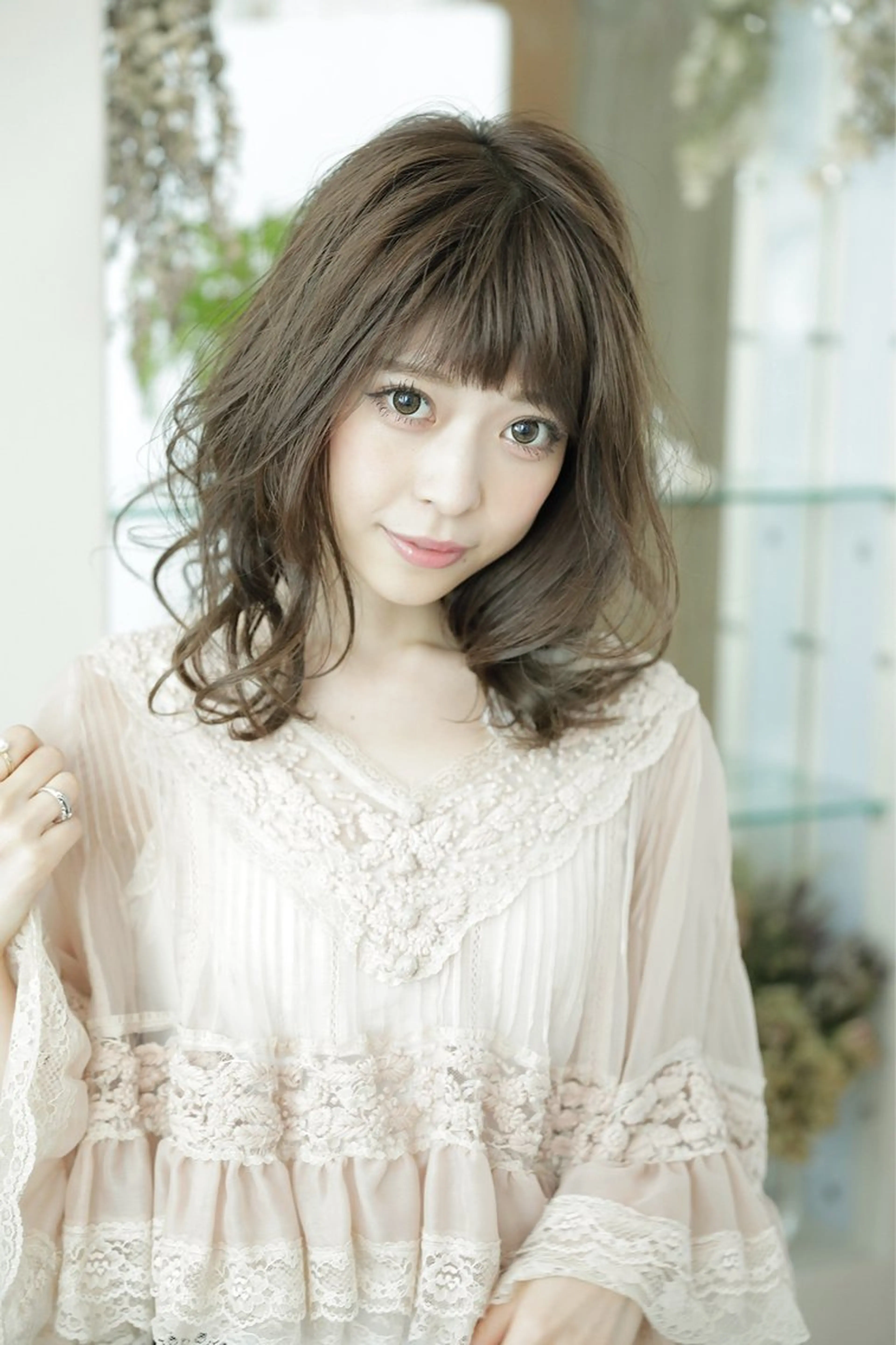 ミディアム APHRODITE GINZA 御茶ノ水 神保町所属・うる艶カラー✨/ nanako🤎のヘアスタイル