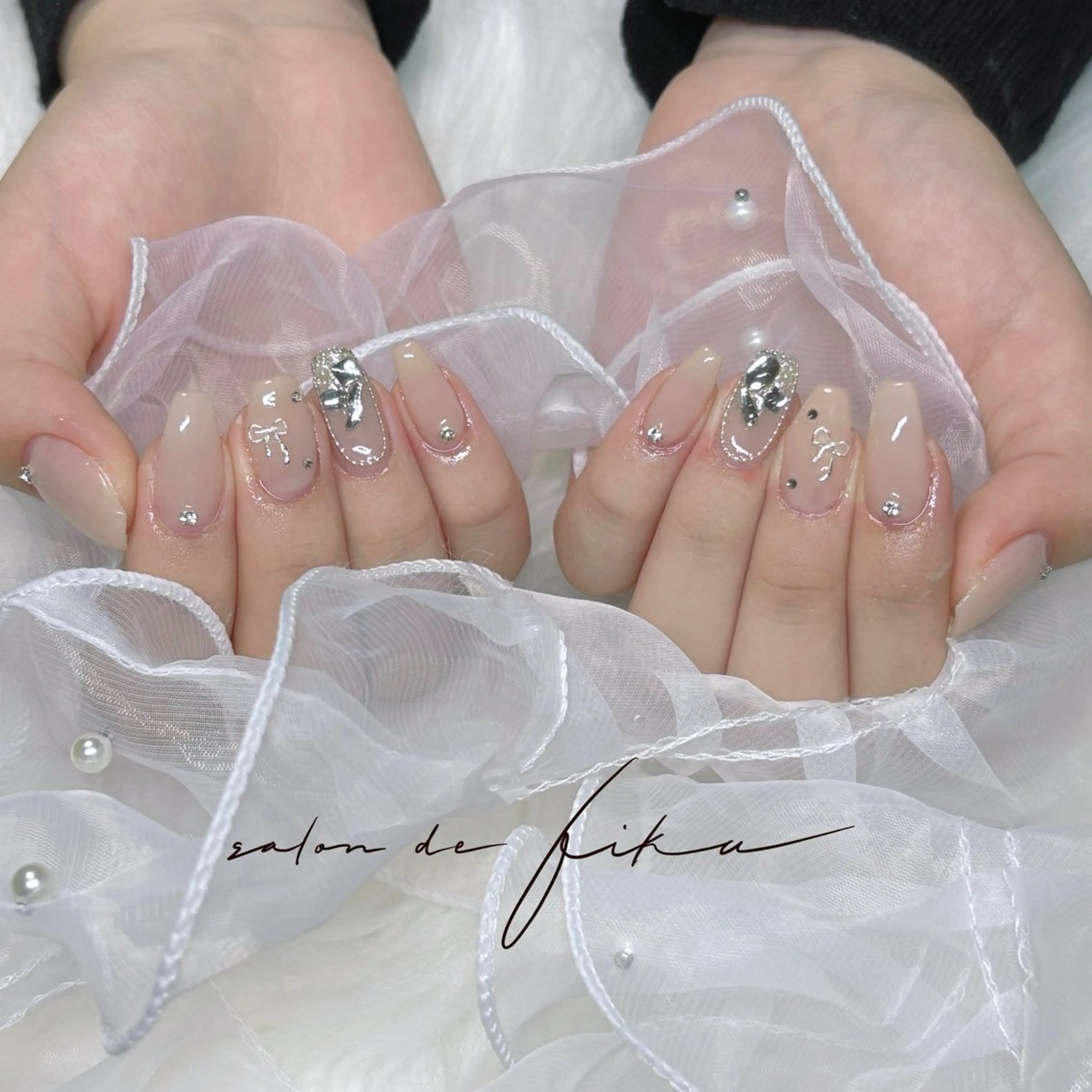 ネイル シンプルネイル TOMO. Libのネイルデザイン