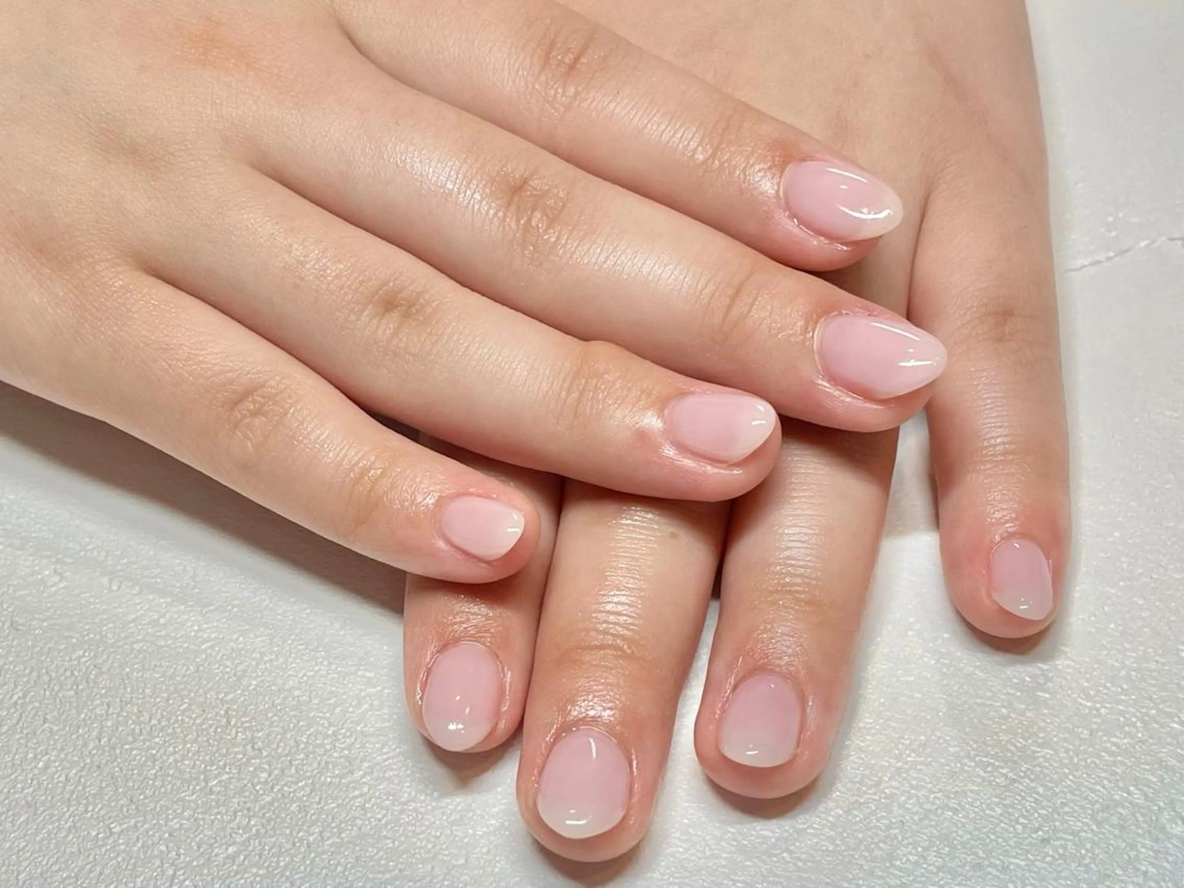 ネイル ワンカラーネイル ささき れいなのネイルデザイン