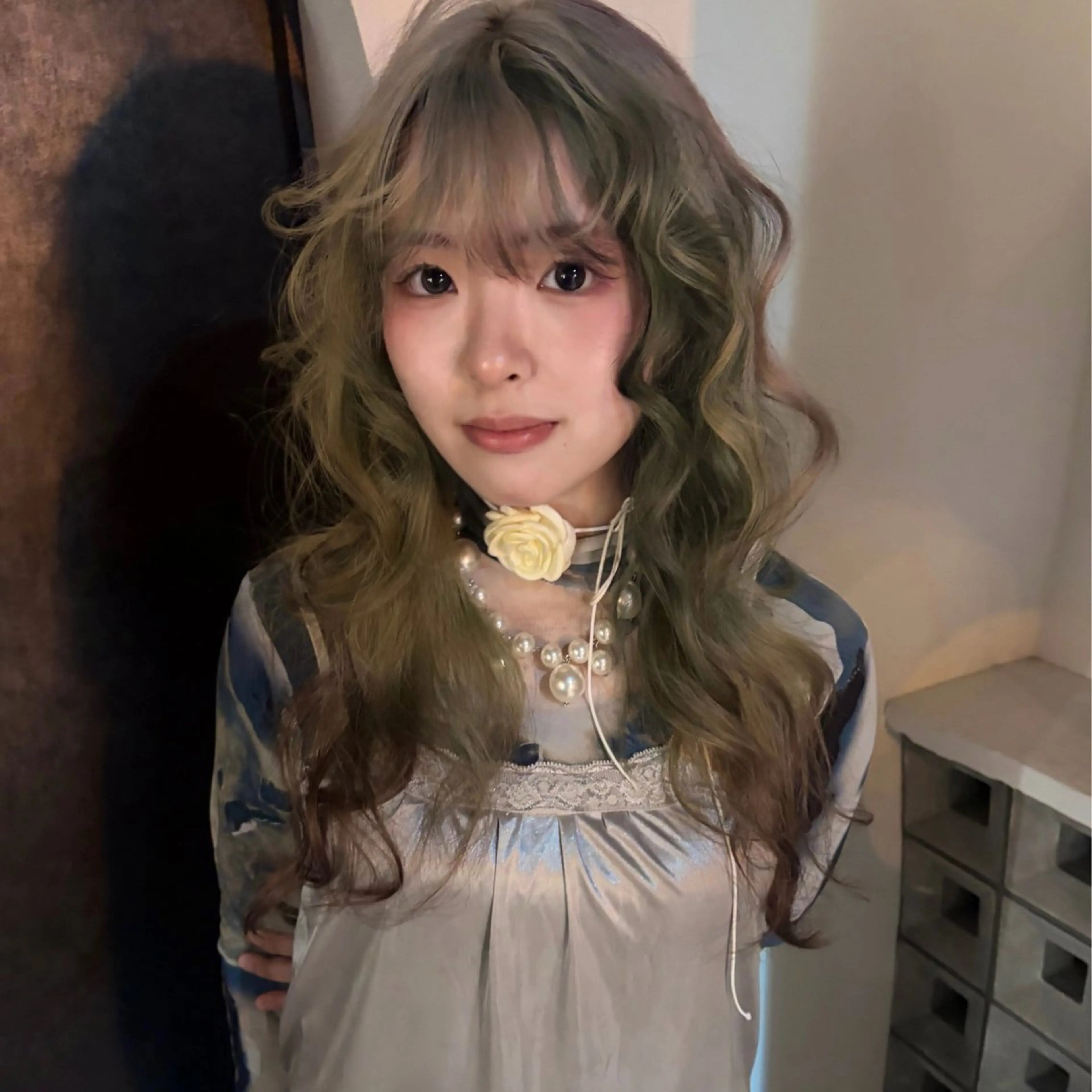 ロング カラー ヘアアレンジ りね💟ハイトーン/ レイヤーカット✩.*のヘアスタイル