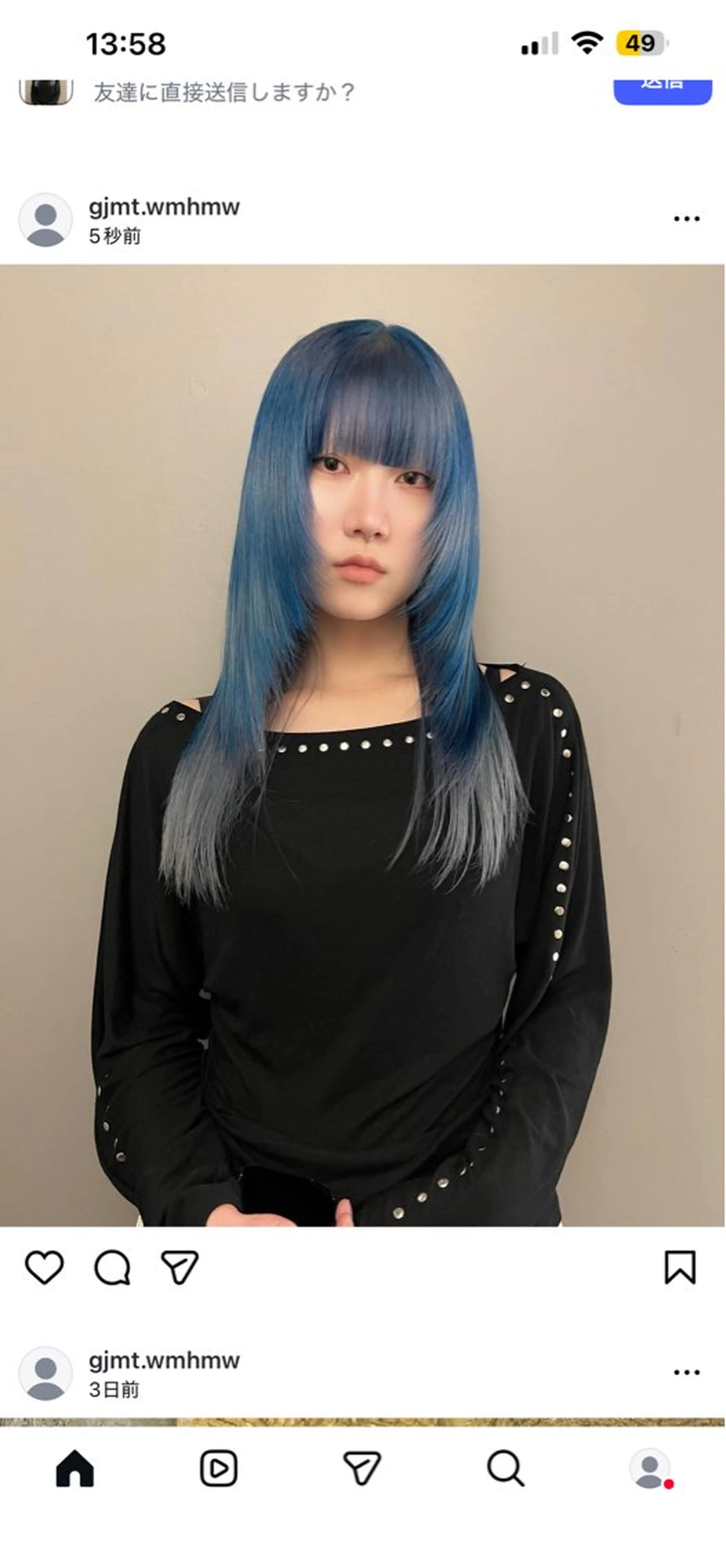 ロング カラー カット ヘアカラー haco＋所属・圧倒的デザイン力 店長🎨RENAのヘアスタイル