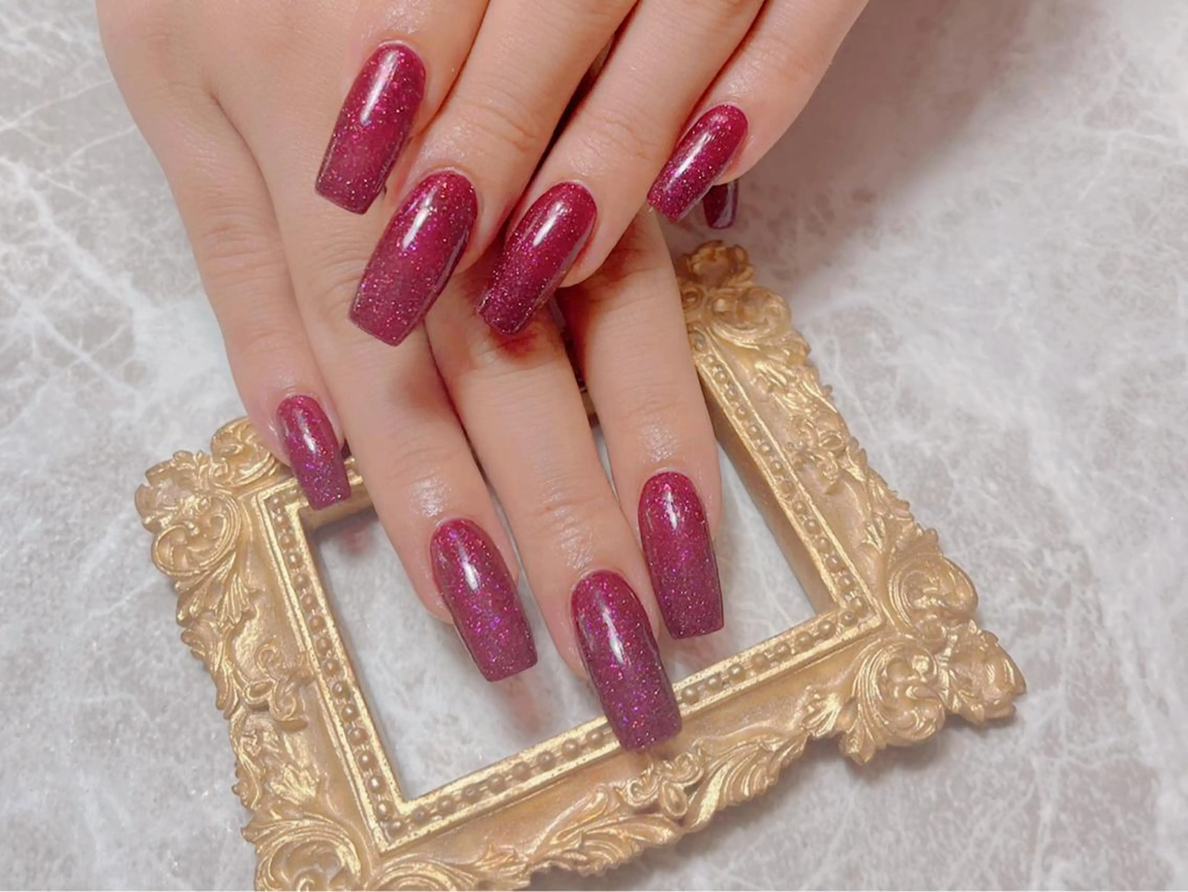 ネイル マジック ミラーのネイルデザイン