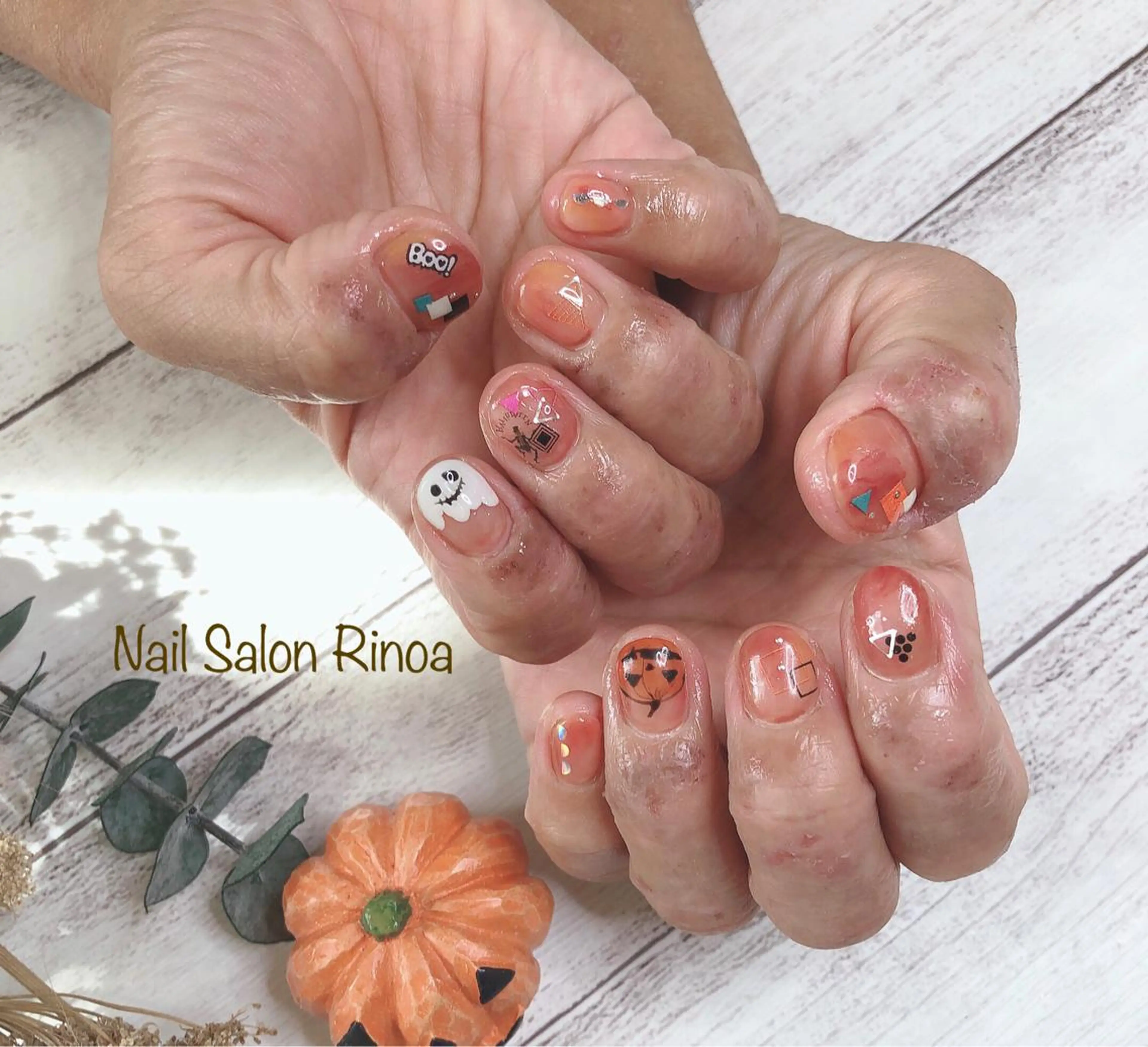 ネイル Nail Salon Rinoaのネイルデザイン