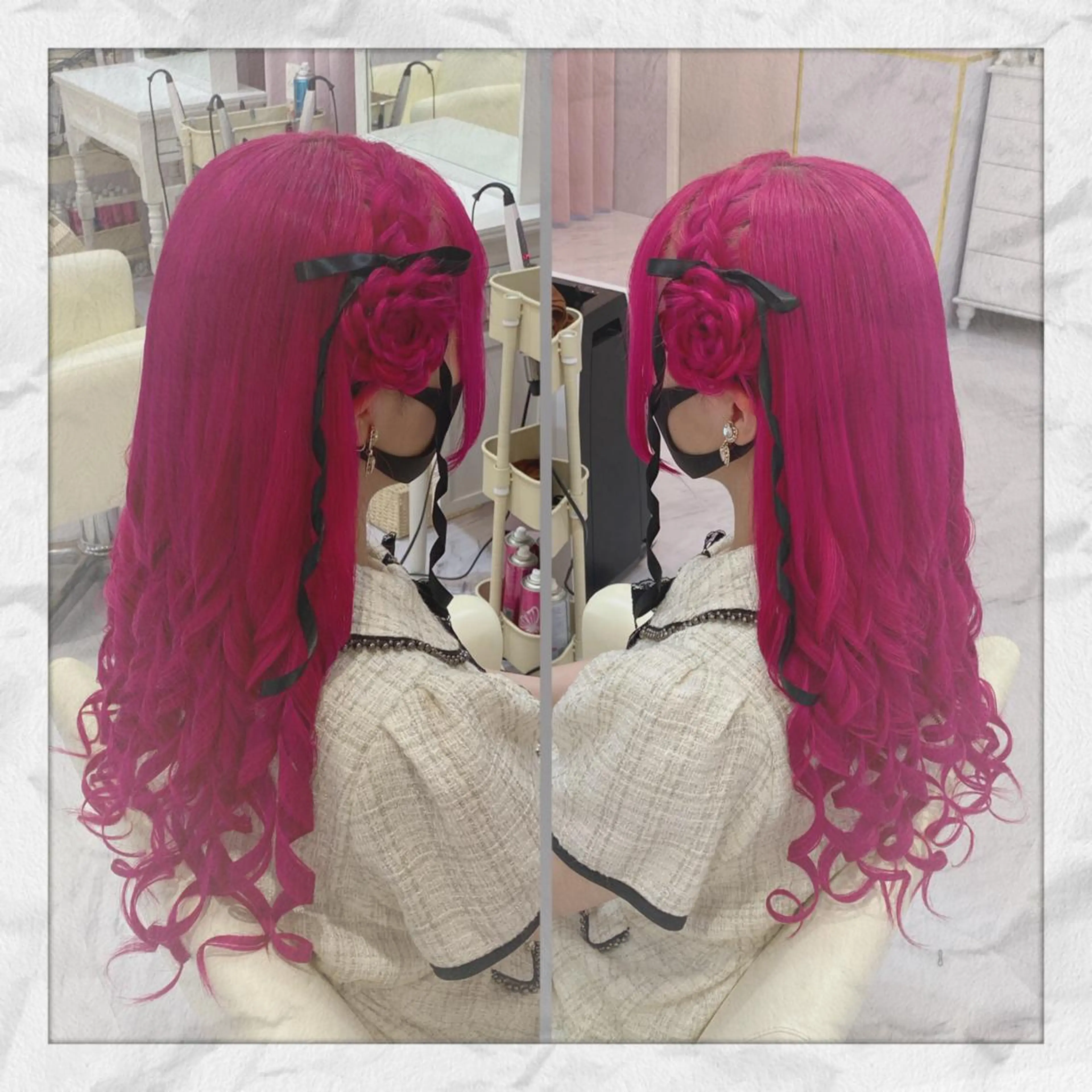 ロング ヘアアレンジ ヘアセット ヘアセット/着付け 𓇼 松本 夏美𓇼のヘアスタイル