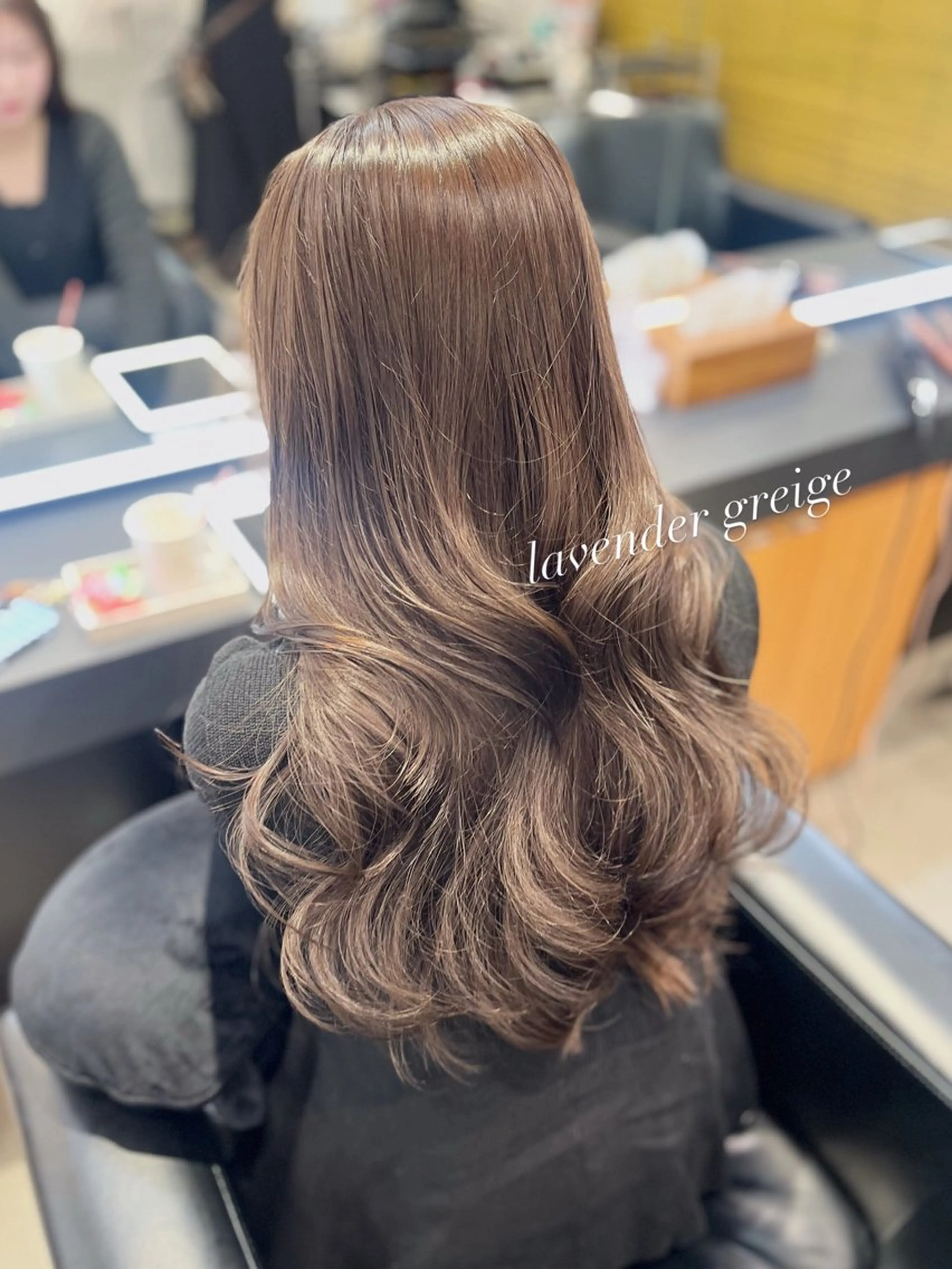 セミロング 髪質改善・水素カラー ARIA（ému）のヘアスタイル