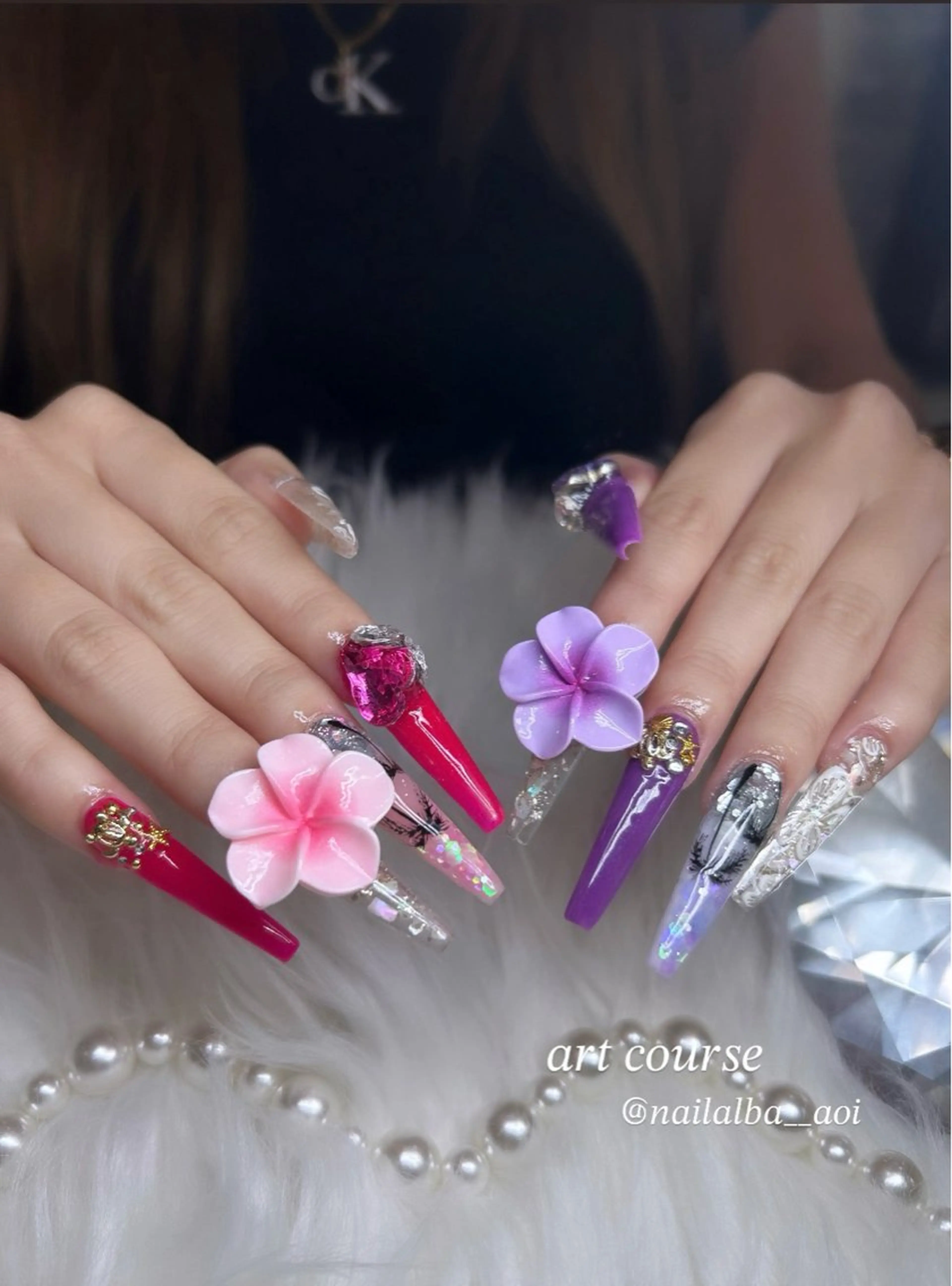 ネイル 栗原 蒼生のネイルデザイン