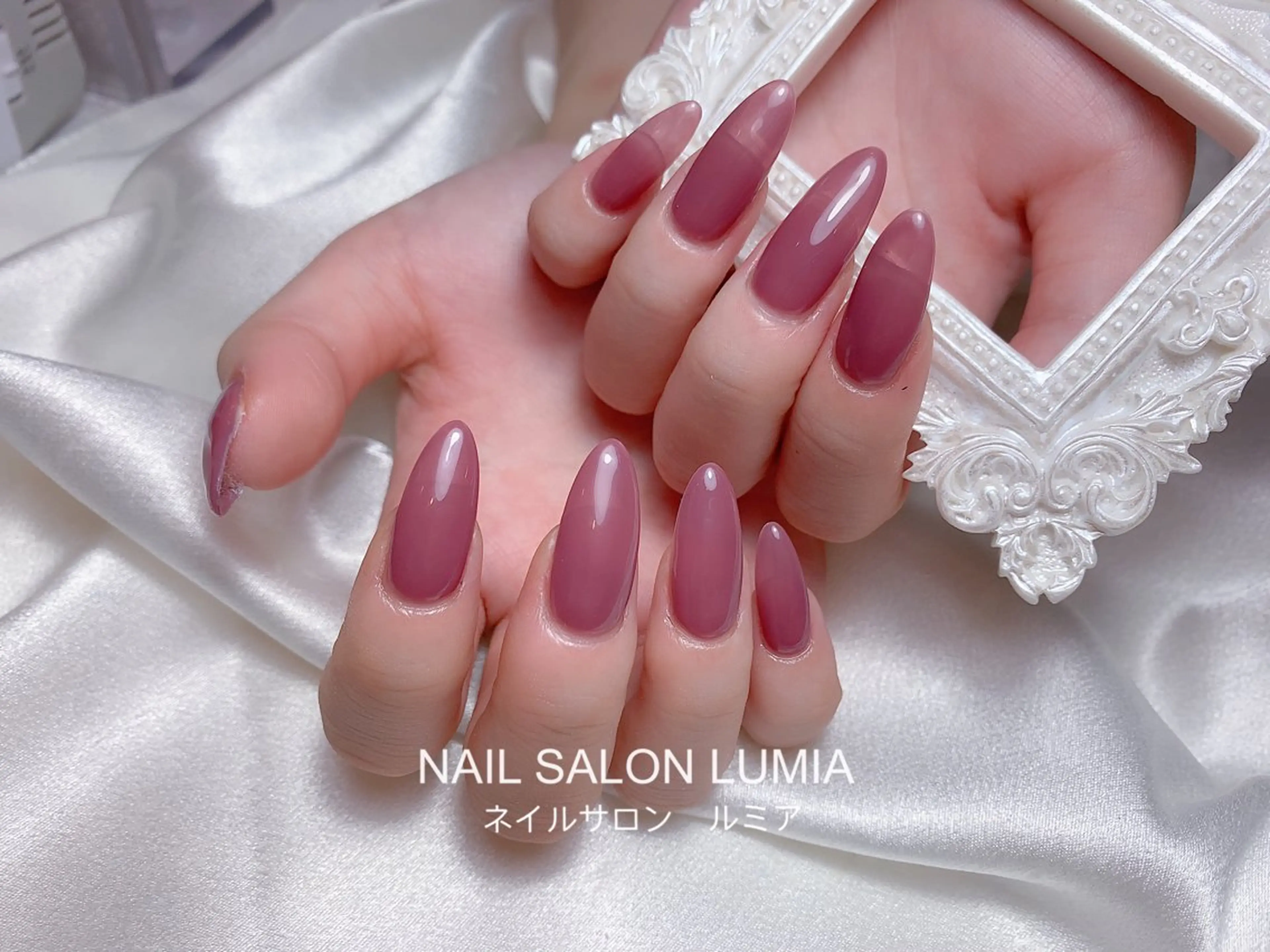 ネイル ハンドネイル ネイルサロン ルミア Lumia 店長のネイルデザイン