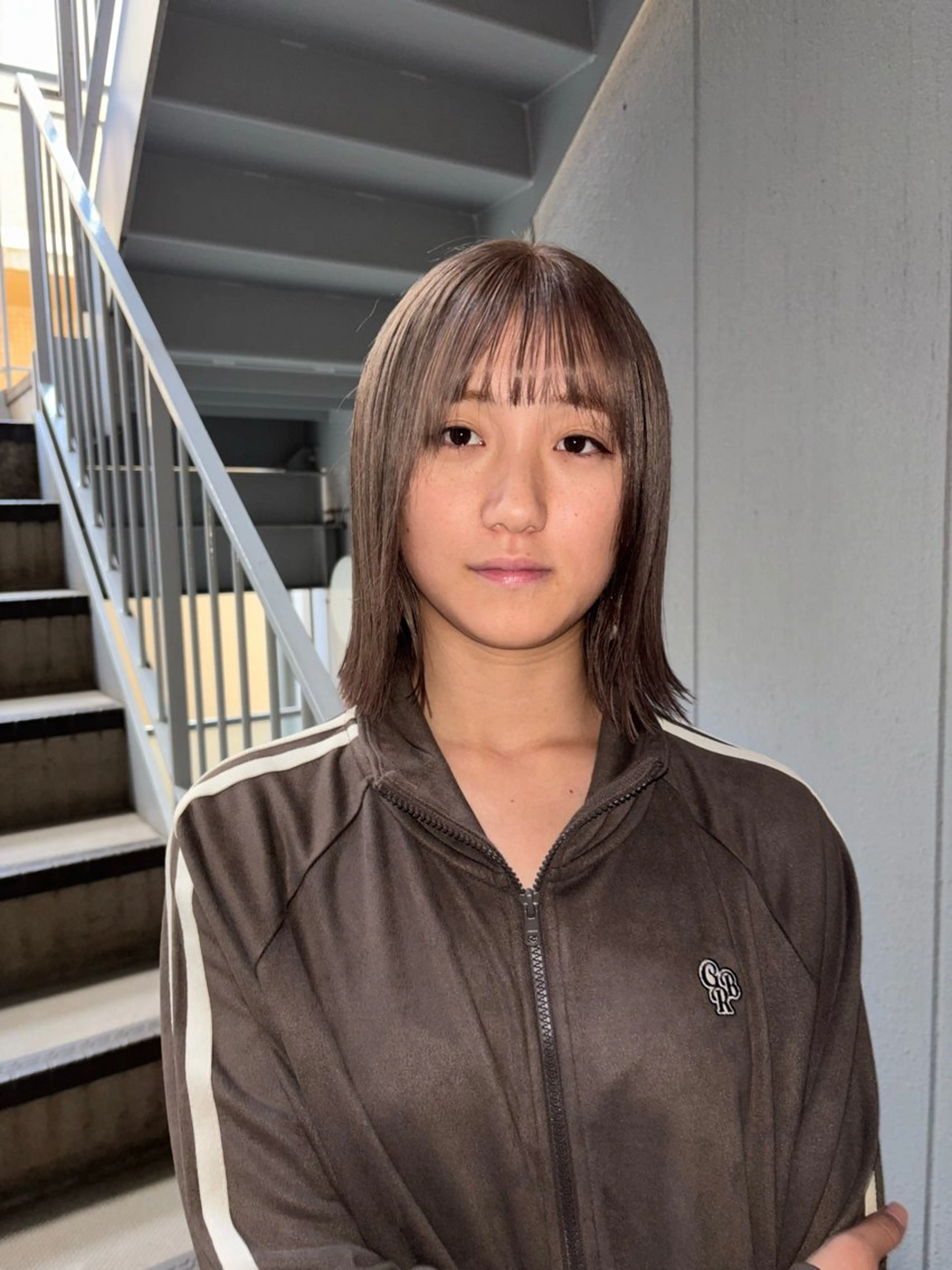 カラー ベージュカラー ダブルカラー ミルクティーベージュ 📍奈良/ 佐藤有哉のヘアスタイル