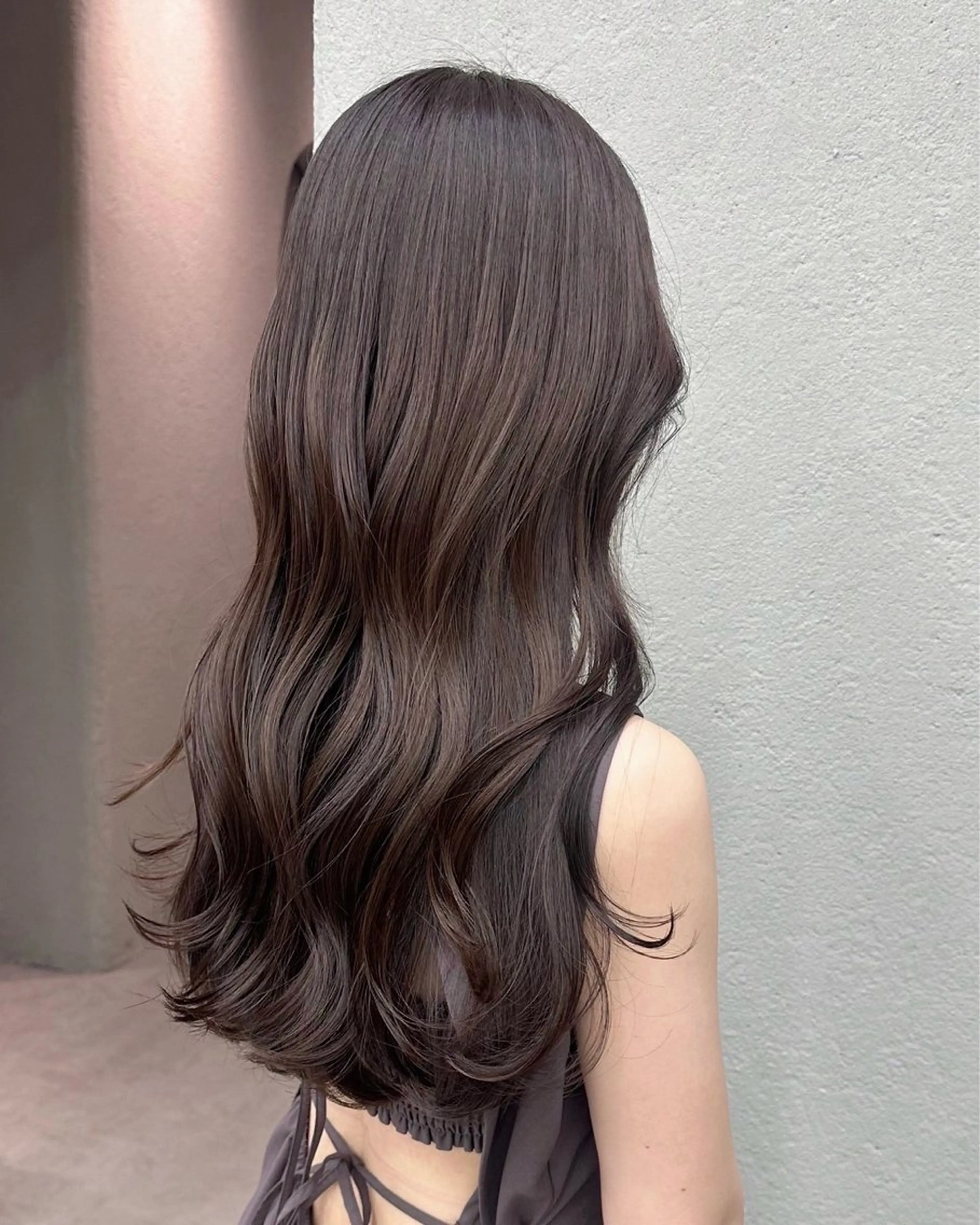 ロング ツヤカラー🧸💫 のりかのヘアスタイル