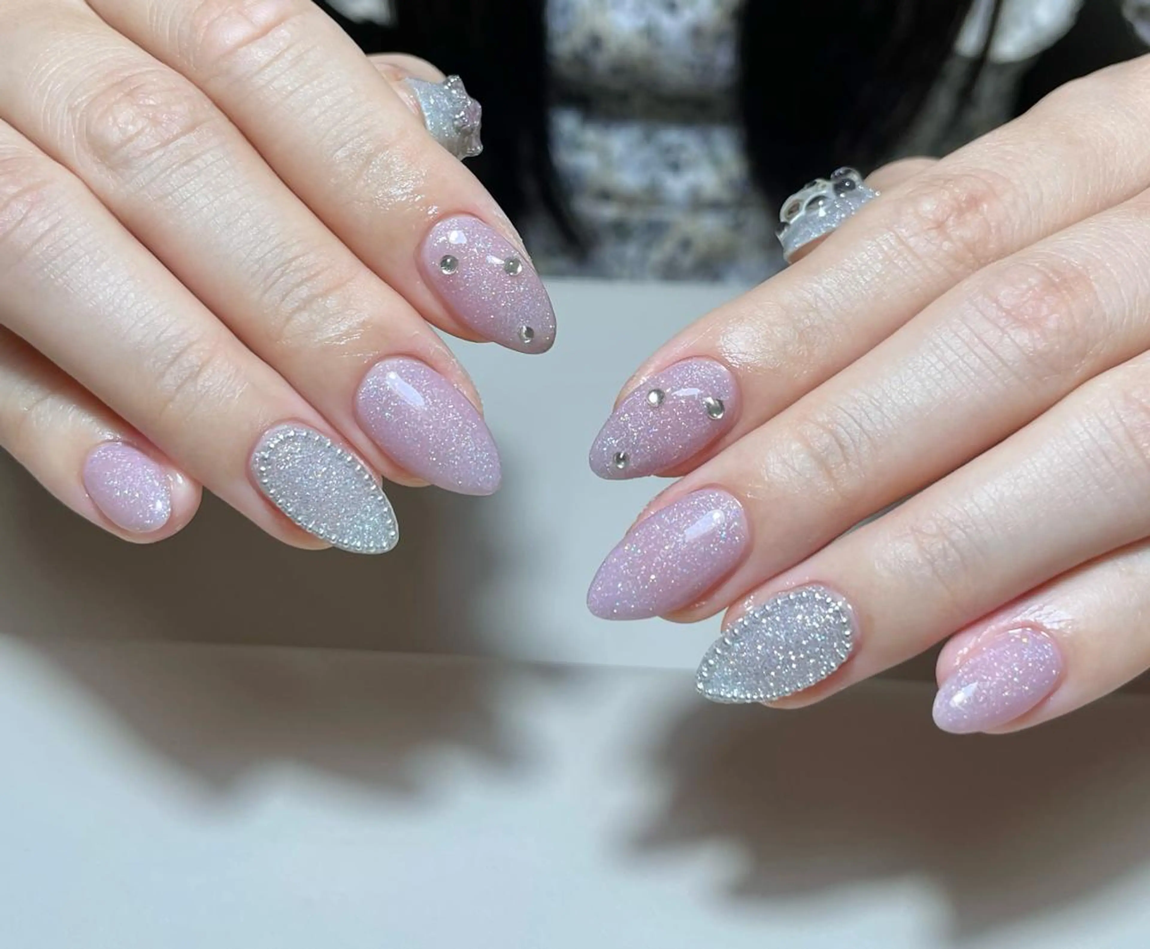 ネイル ハンドネイル By moonネイル 🌷ワンホン/韓国風のネイルデザイン