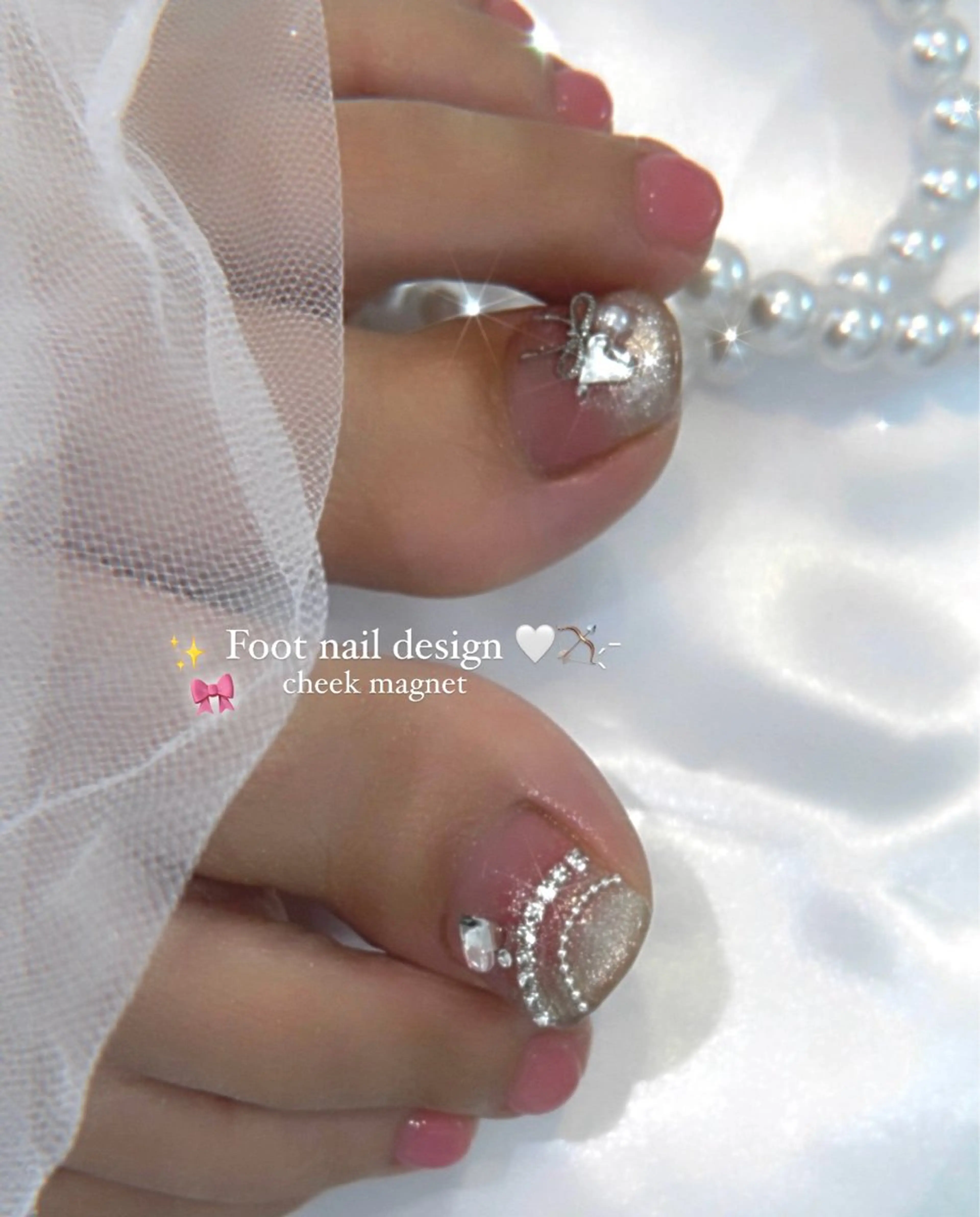 ネイル フットネイル nail salon Lunasisのネイルデザイン