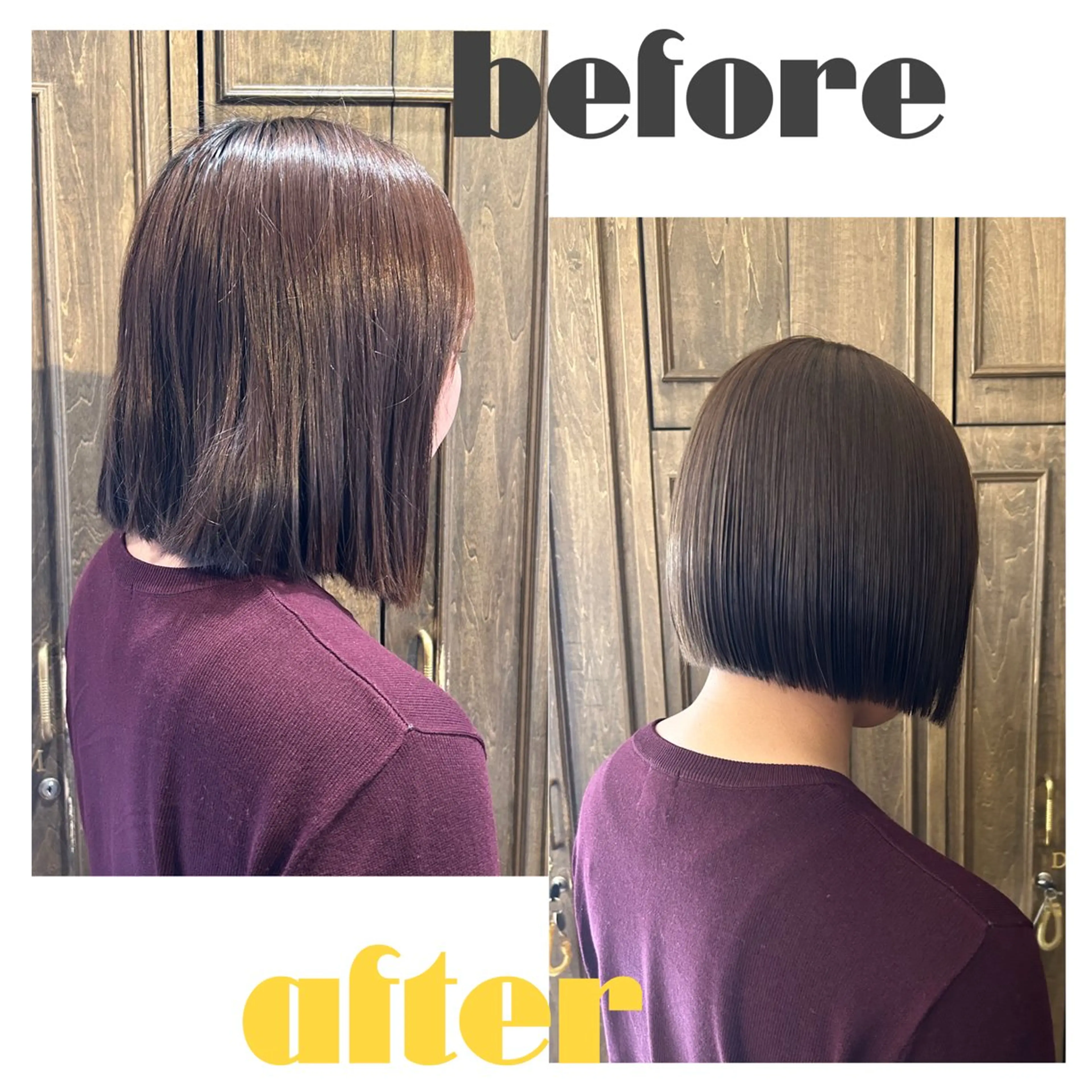 ショート カラー カット 髪質改善/似合わせ カット/ soraのマツエク・マツパデザイン