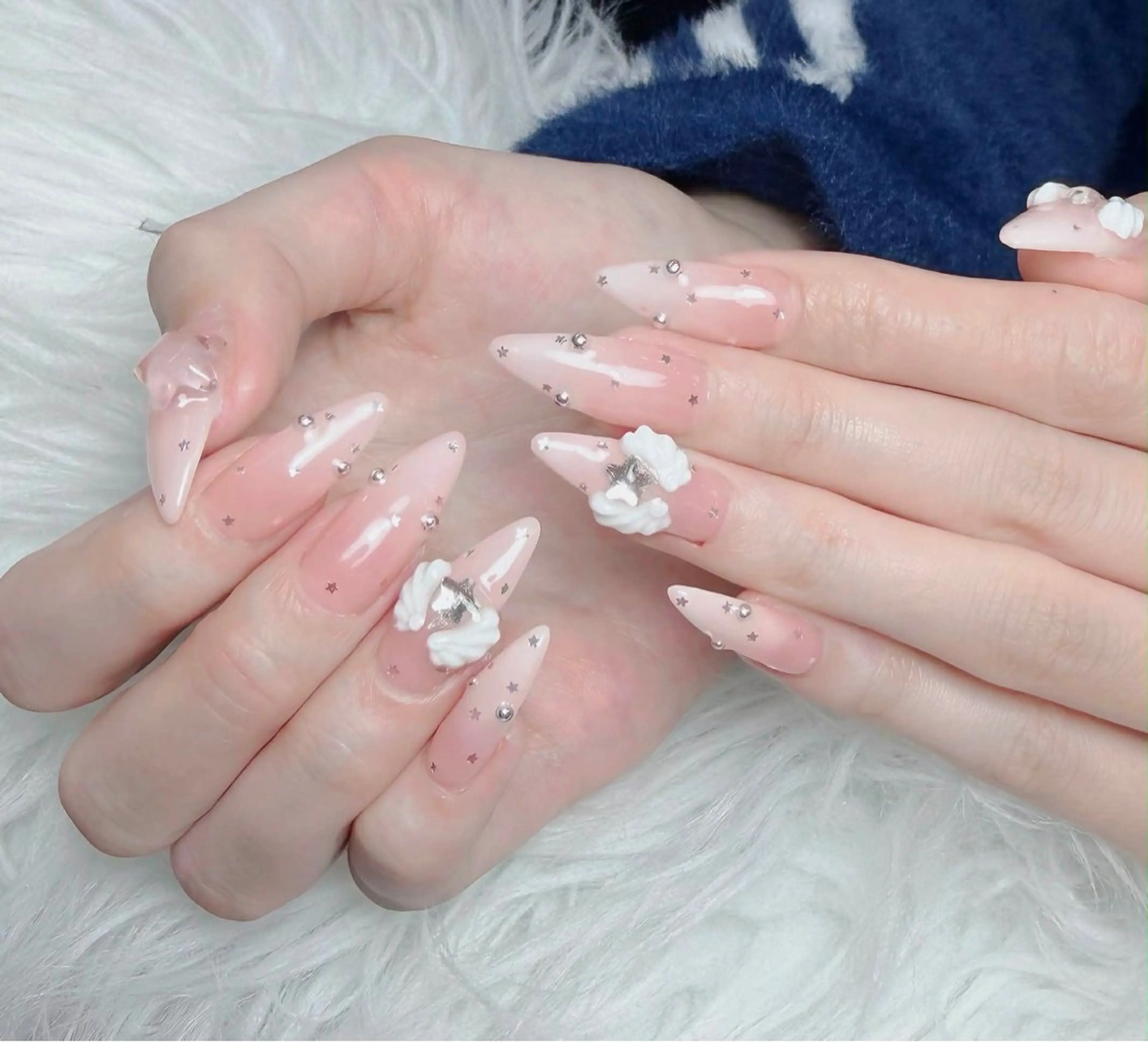 ネイル アートネイル 韓国ネイル 持ち込み ワンホンネイル ハンドネイル Lenie Shinokuboのネイルデザイン