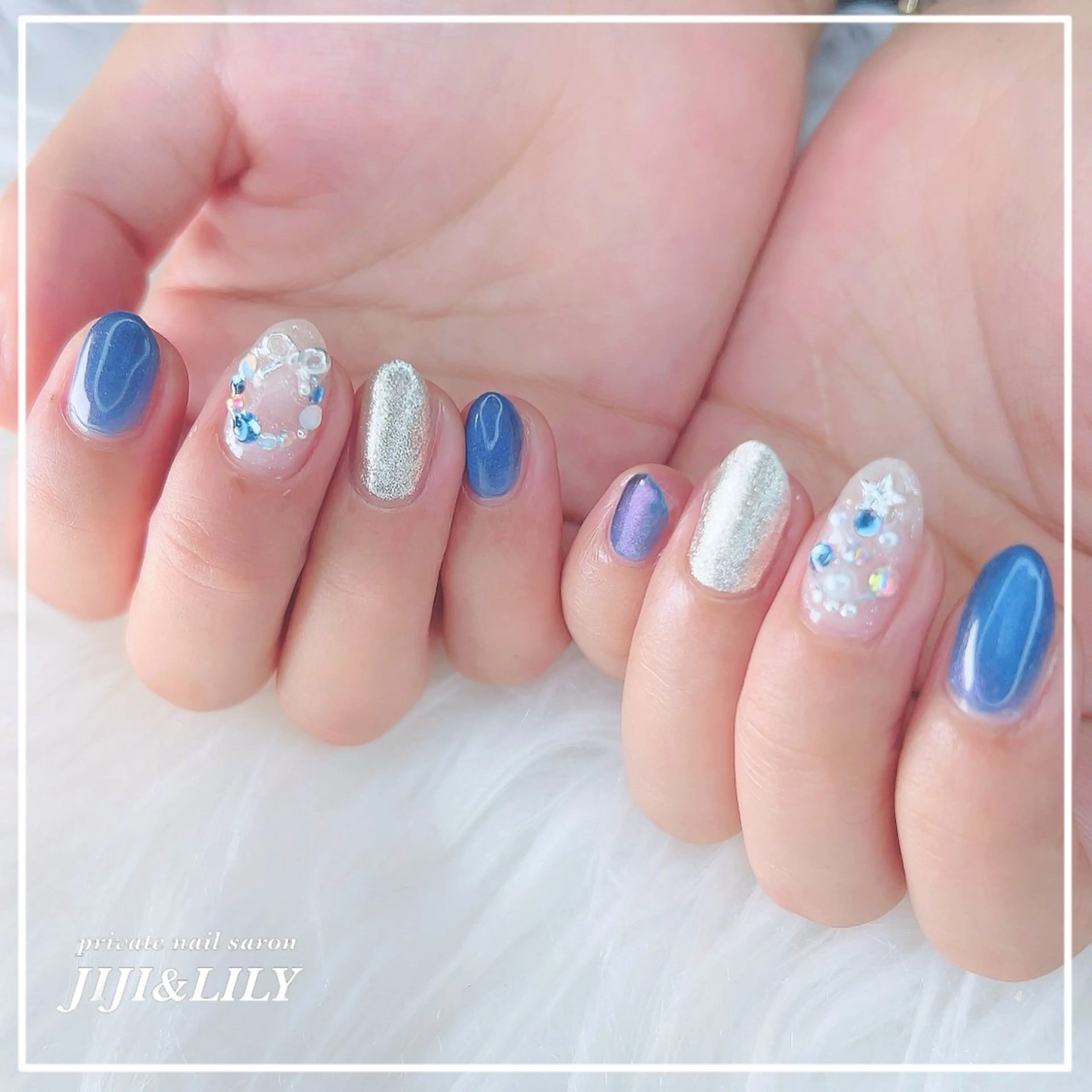 ネイル 冬ネイル クリスマス ハンドネイル 豊田 圭子のネイルデザイン