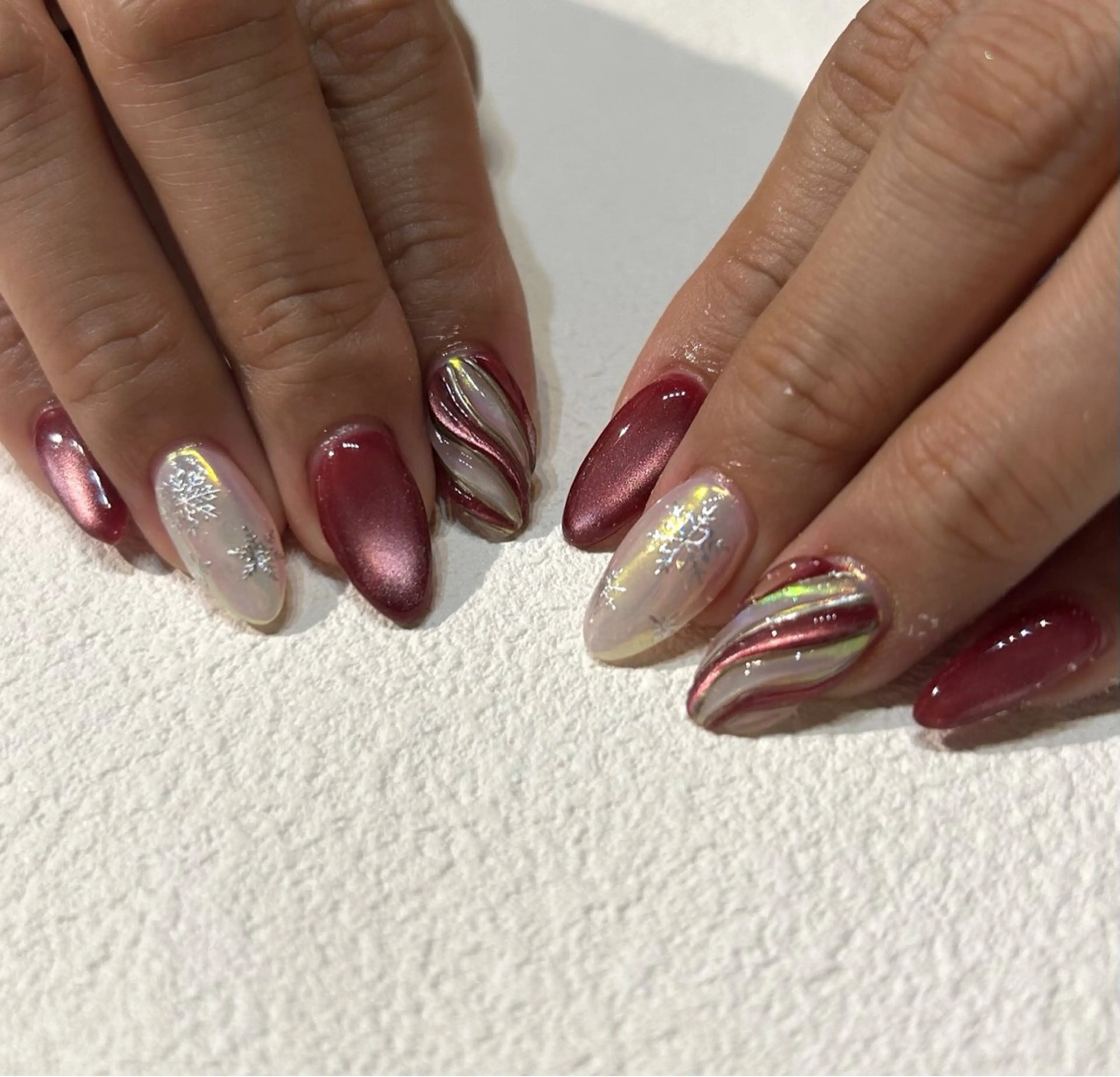 ネイル クリスマス spell所属・spell nailのネイルデザイン