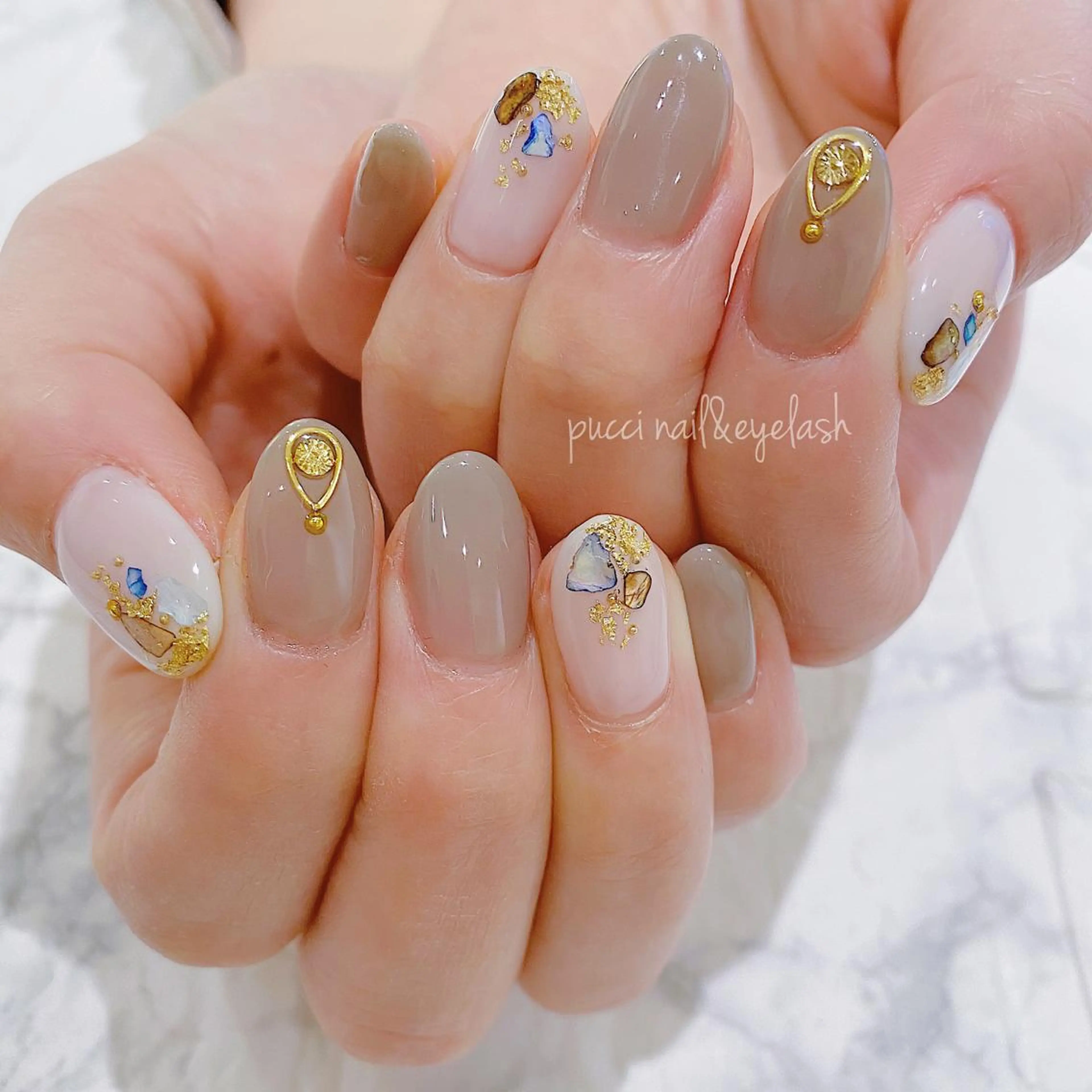 ネイル kurogi nanakaのネイルデザイン