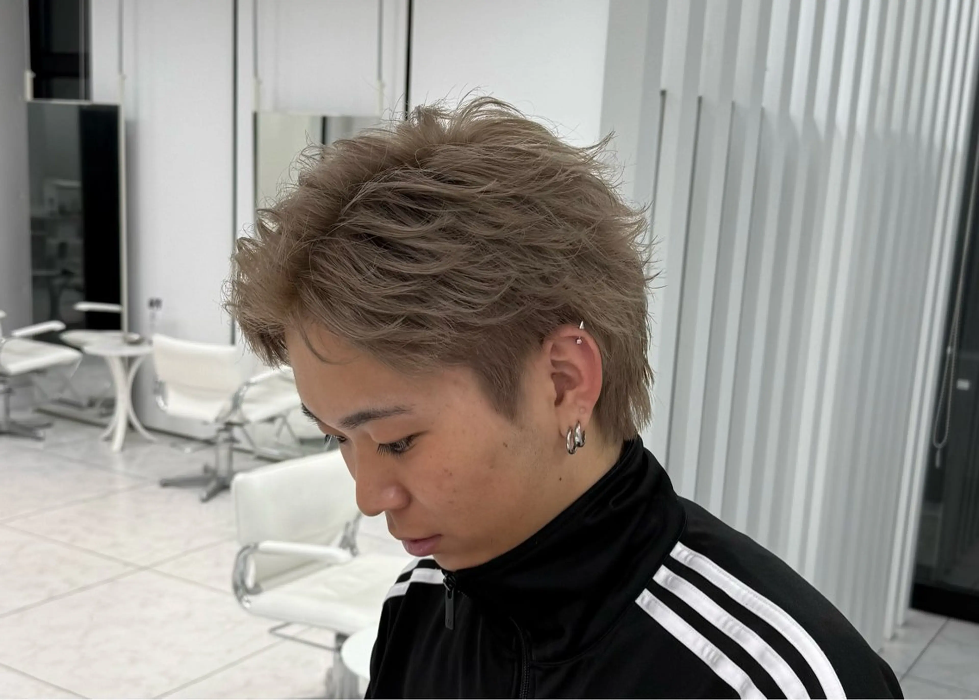 ショート カラー メンズ ヘアカラー 🔥メンズ特化美容師 🔥石川大雅のヘアスタイル