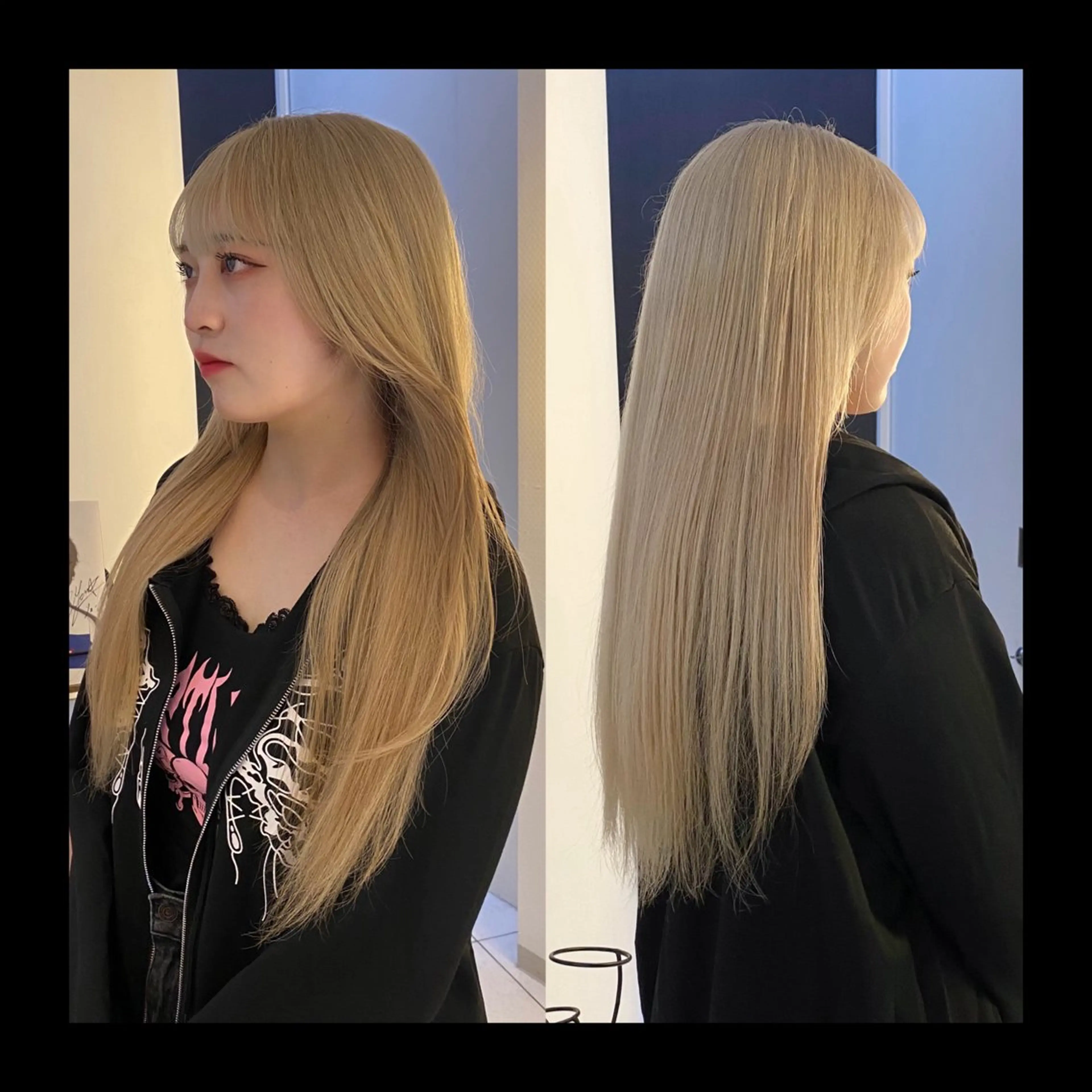 ロング カラー カット ヘアカラー トリートメント mai / linoah˚✧のヘアスタイル