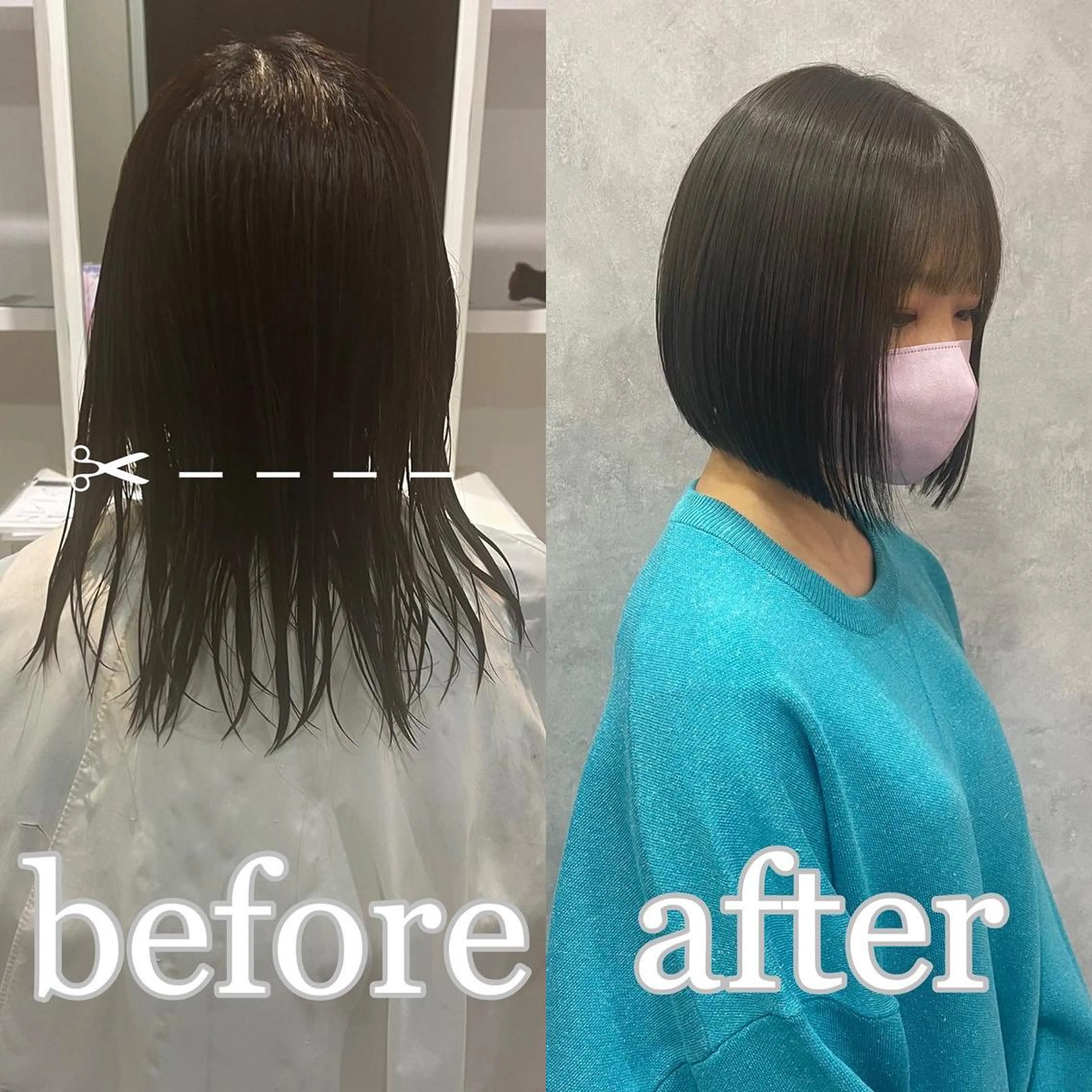 ショート カット 縮毛矯正 アートディレクター ワダヒサノリのヘアスタイル