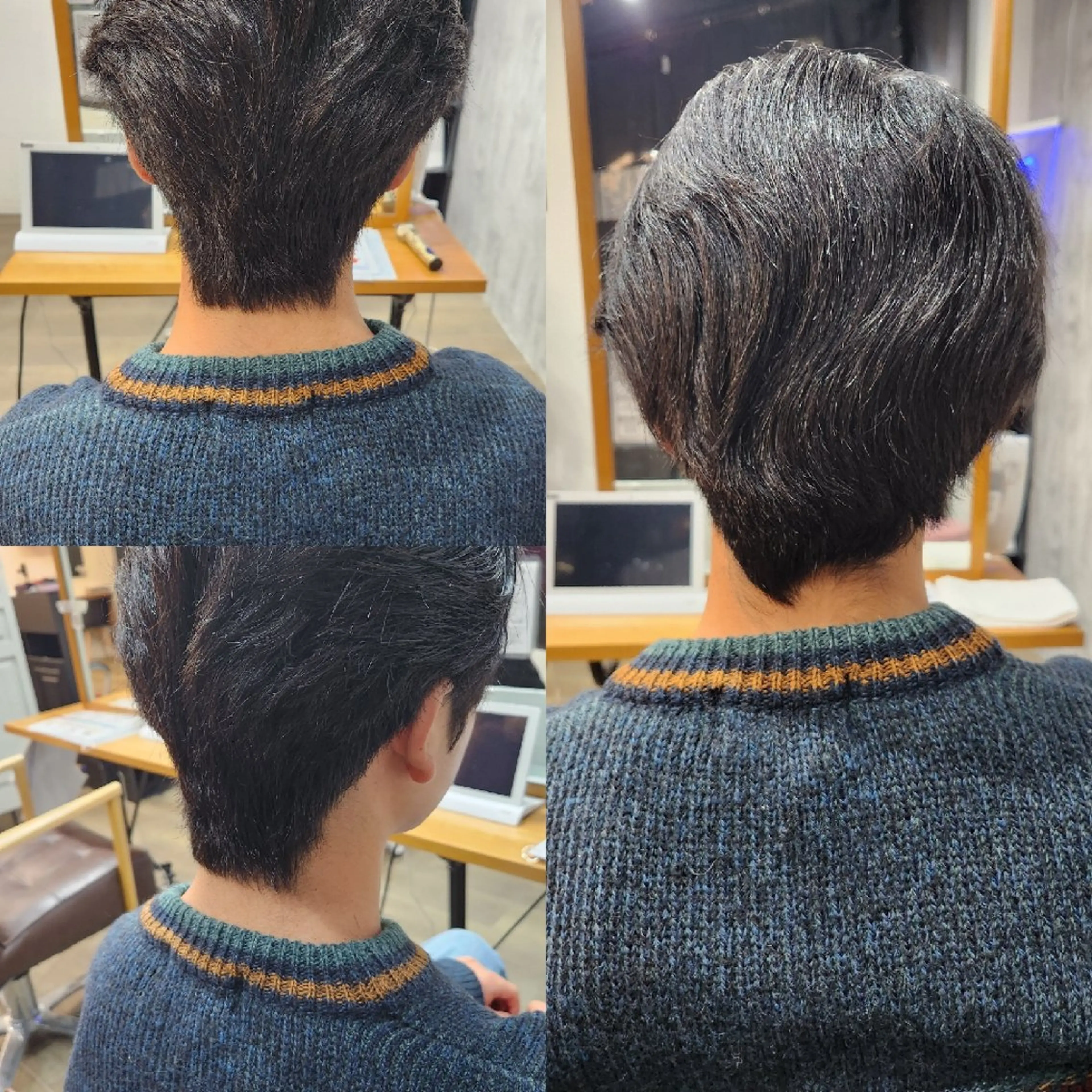 パーマ 🇰🇷ダウンパーマ 毛流れヘア🪽藤原のヘアスタイル