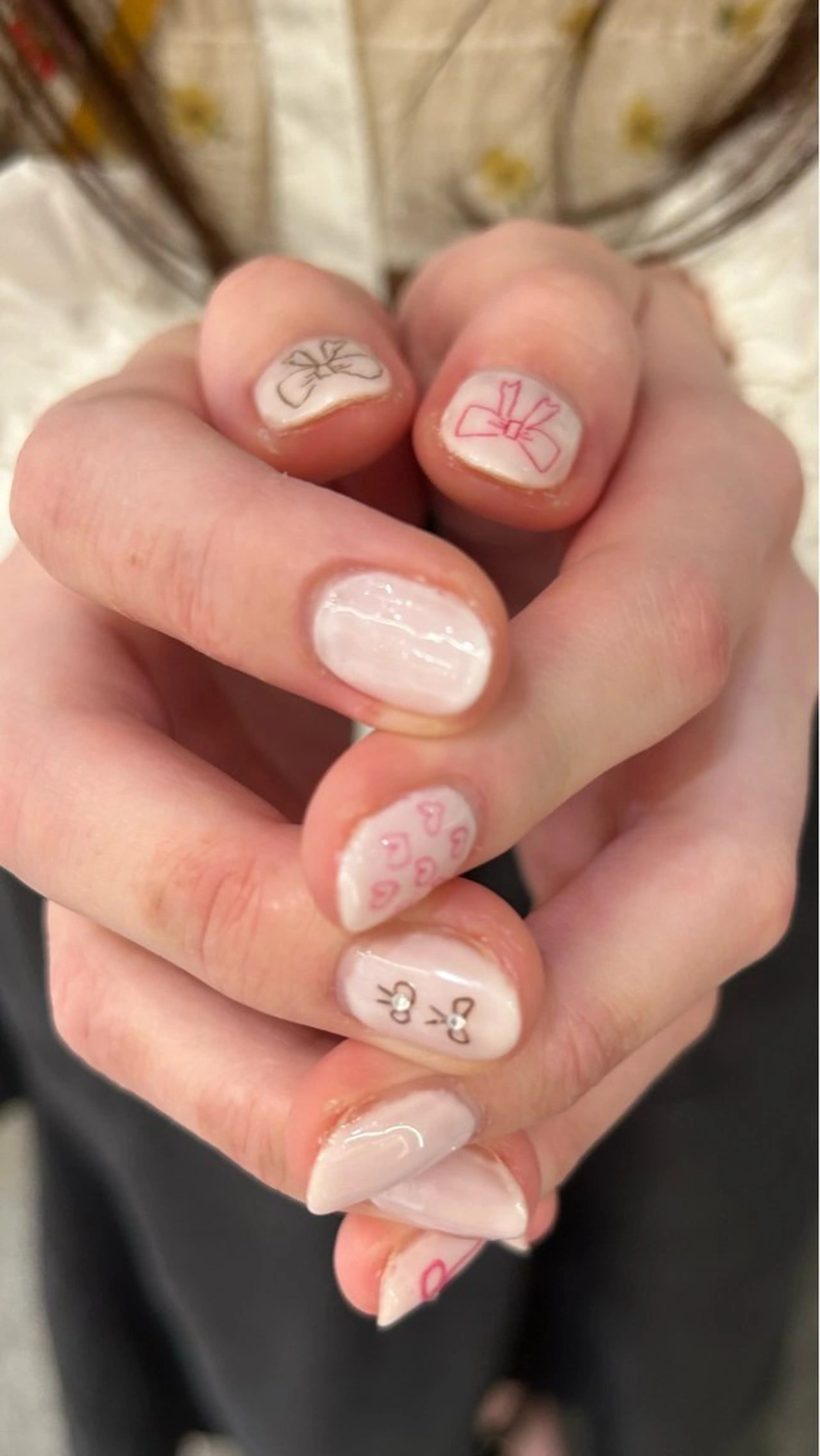 ネイル ꪆৎ垢抜け眉 ྀི ワカナ♩岐阜の眉毛・アイブロウイメージ