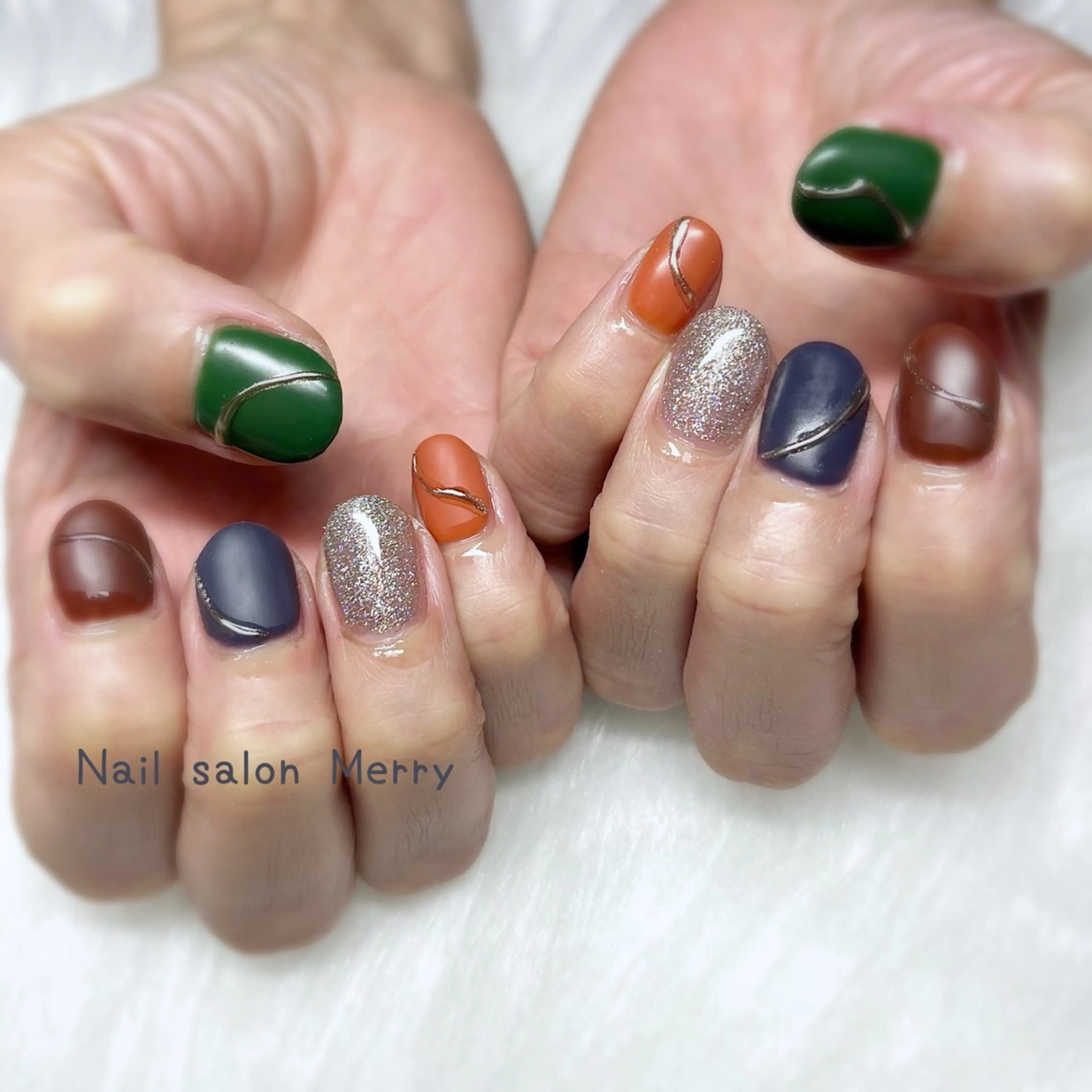 ネイル ハンドネイル Nail salon Merryのネイルデザイン