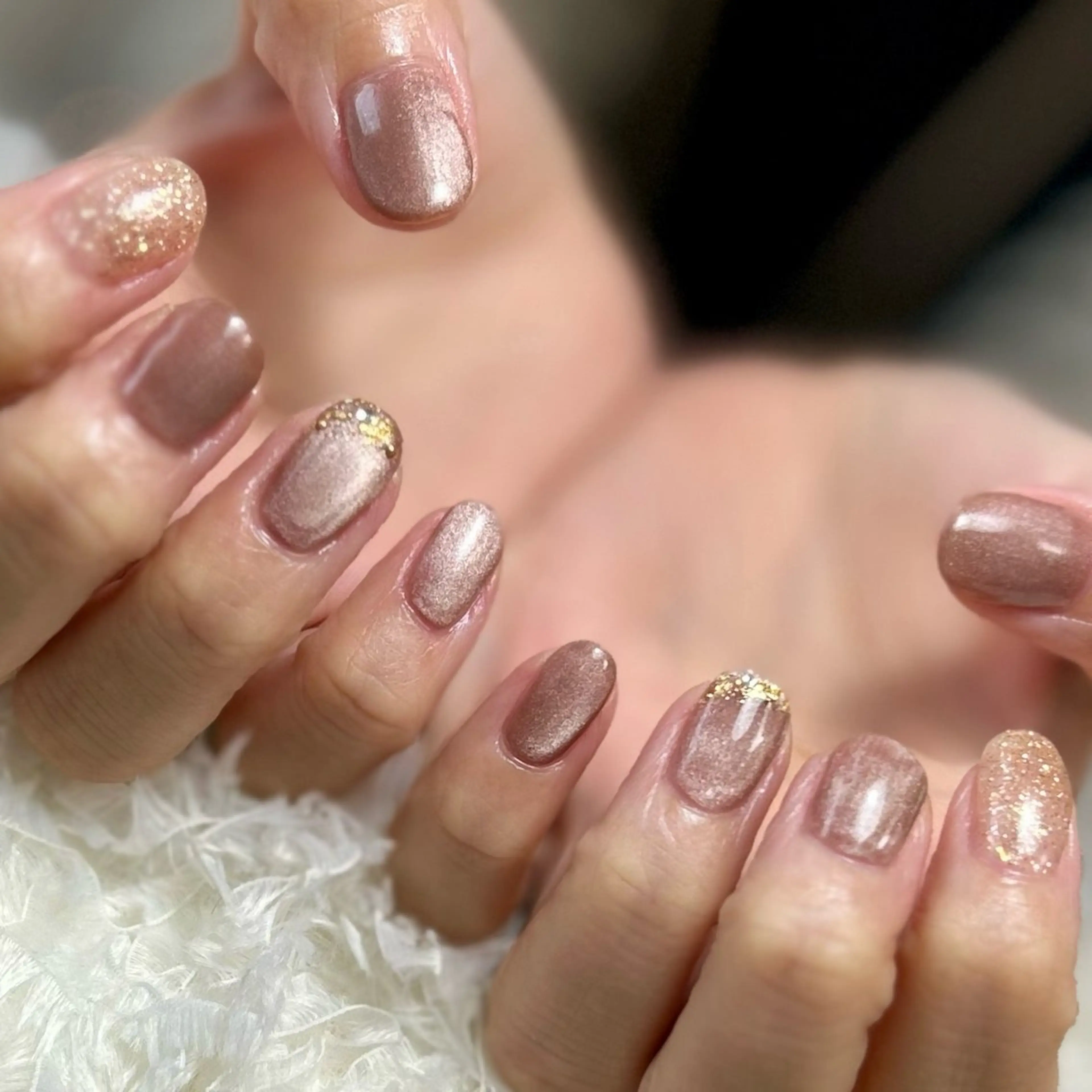 ネイル ネイルアルカンシエル 住道のネイルデザイン