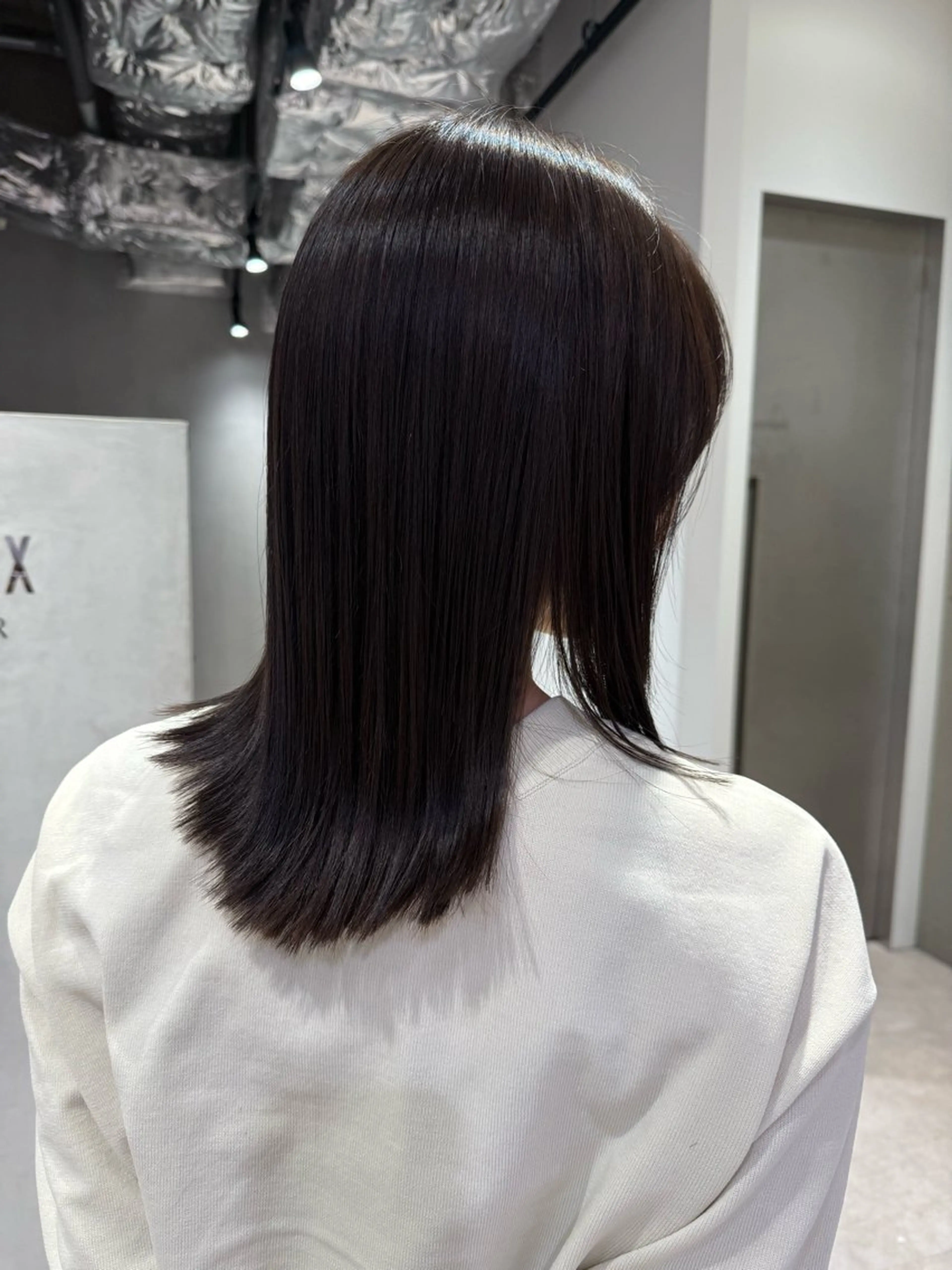 ミディアム トリートメント 本間里利果/カット・ カラーモデル募集中✨のヘアスタイル