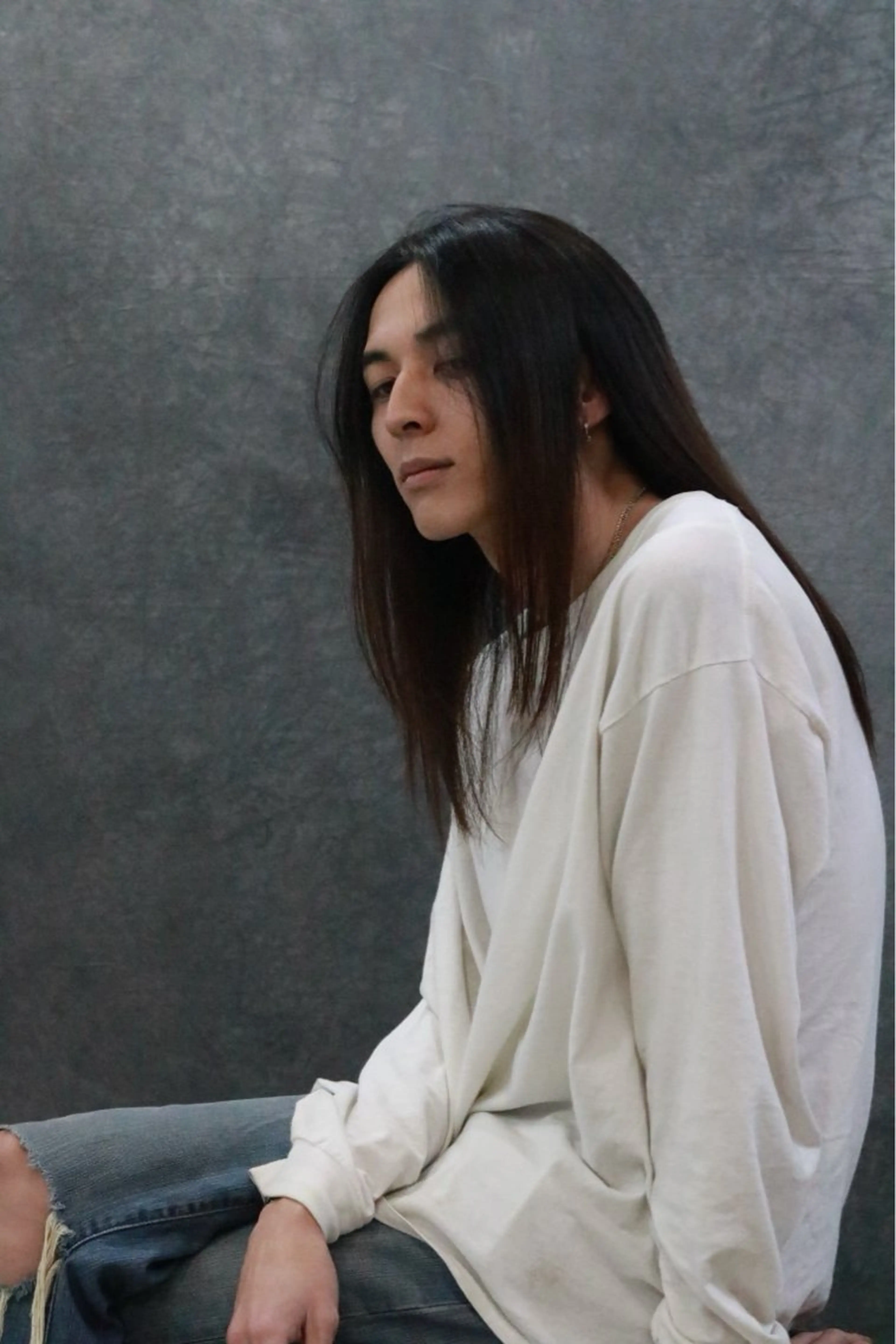 ロング メンズ カット メンズカット特化🐺 ウルフ[店長]置塩祥のヘアスタイル