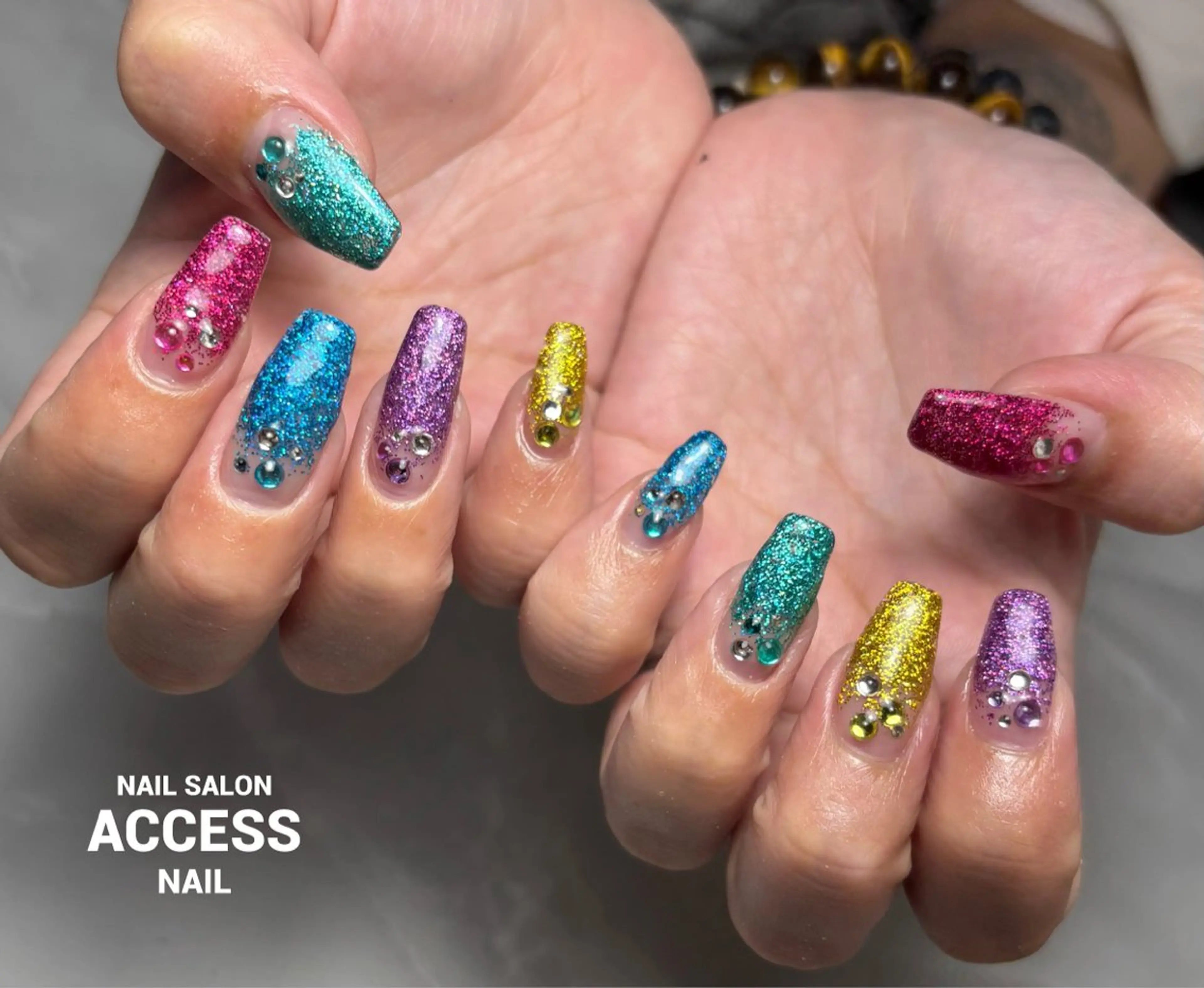 ネイル access nailのネイルデザイン